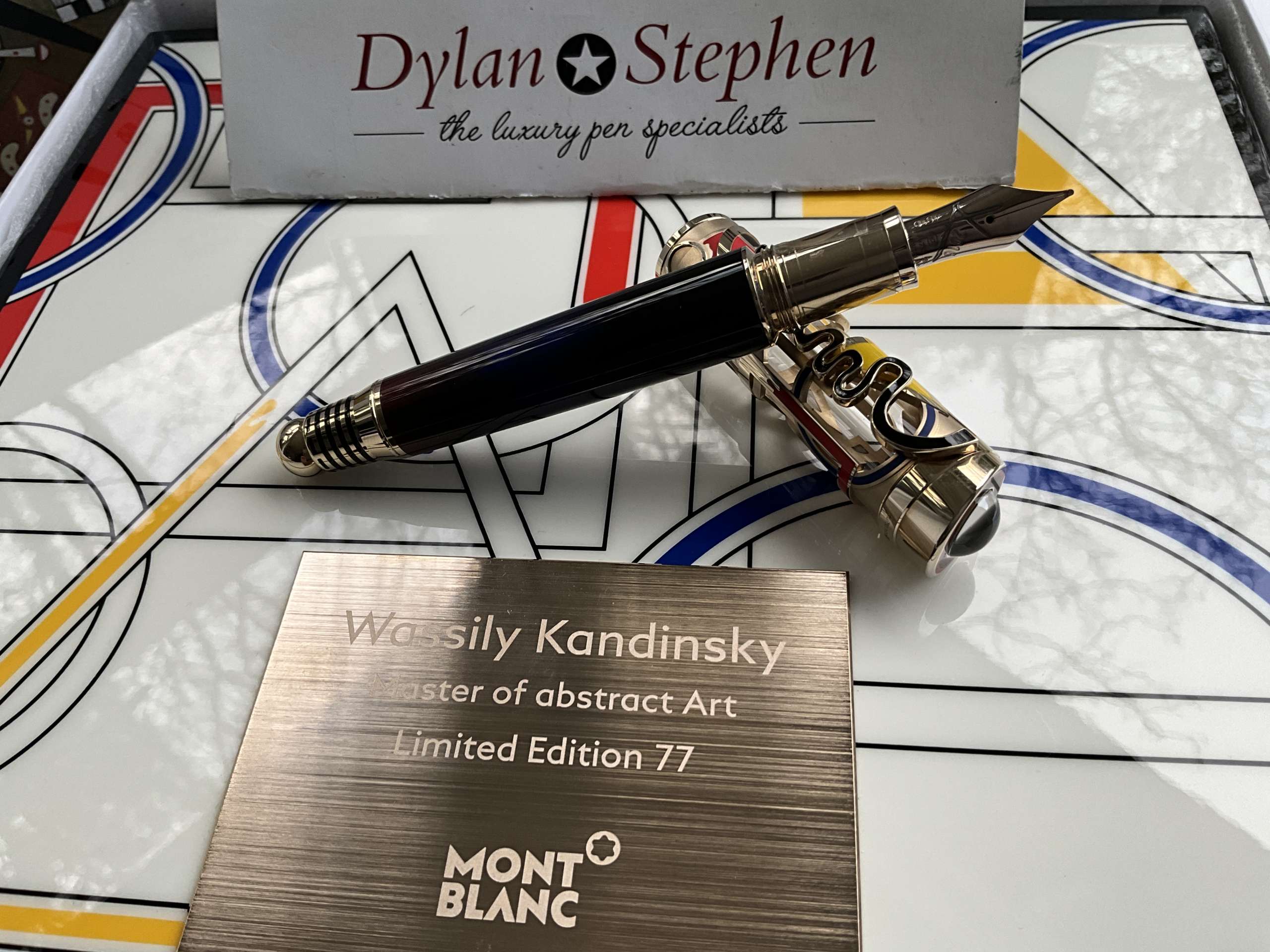 Montblanc Masters of Abstract Art Wassily Kandinsky Limited Edition fountain pen