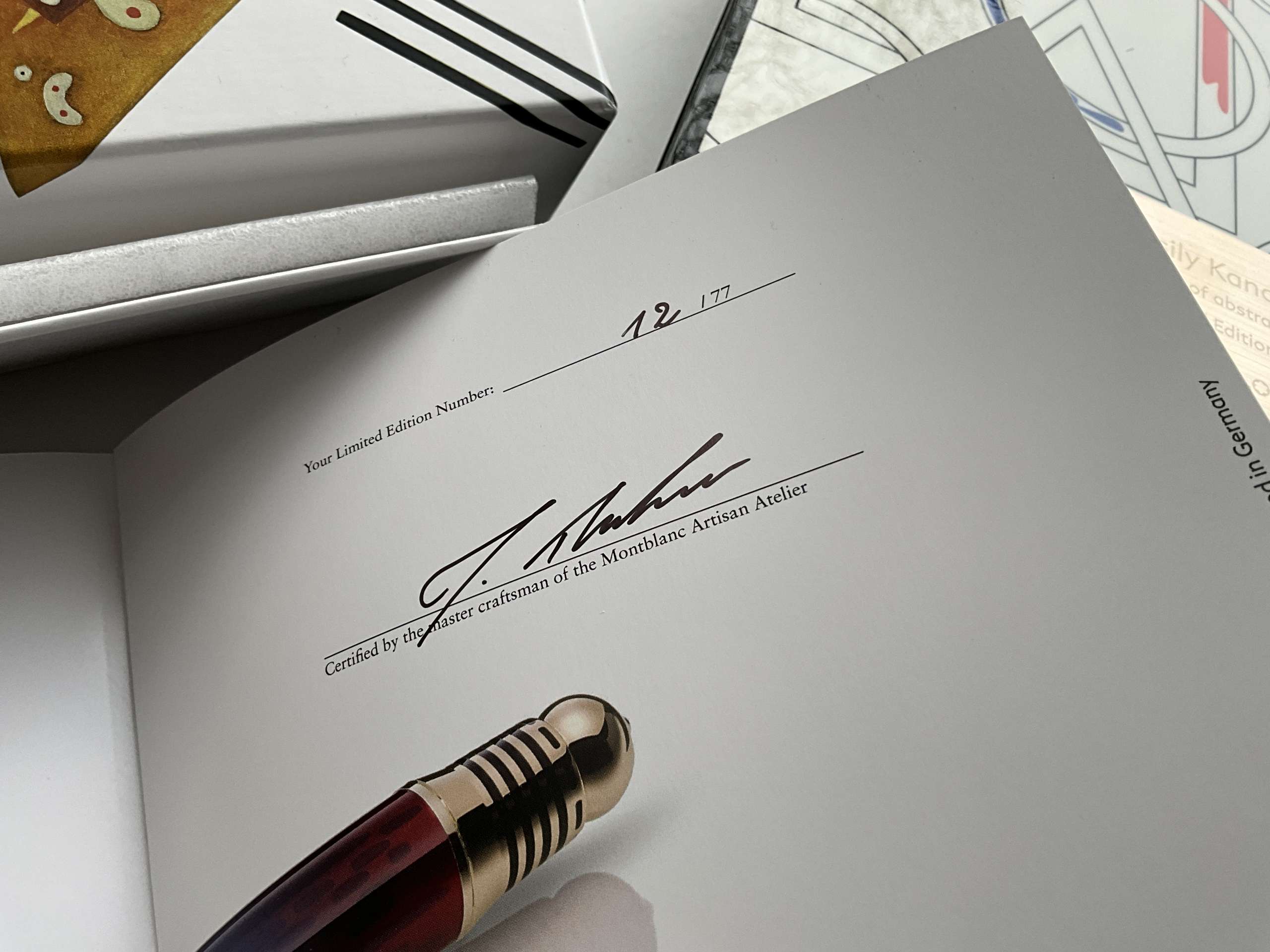 Montblanc Masters of Abstract Art Wassily Kandinsky Limited Edition fountain pen - Image 11