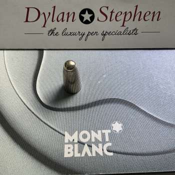 Montblanc Meisterstuck legrand 146 solitaire silver fountain pen cone section