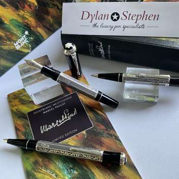Montblanc writers limited edition Marcel Proust writing pen set