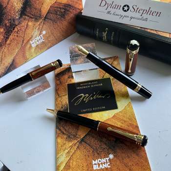 Montblanc writers limited edition Friedrich Schiller writing pen set