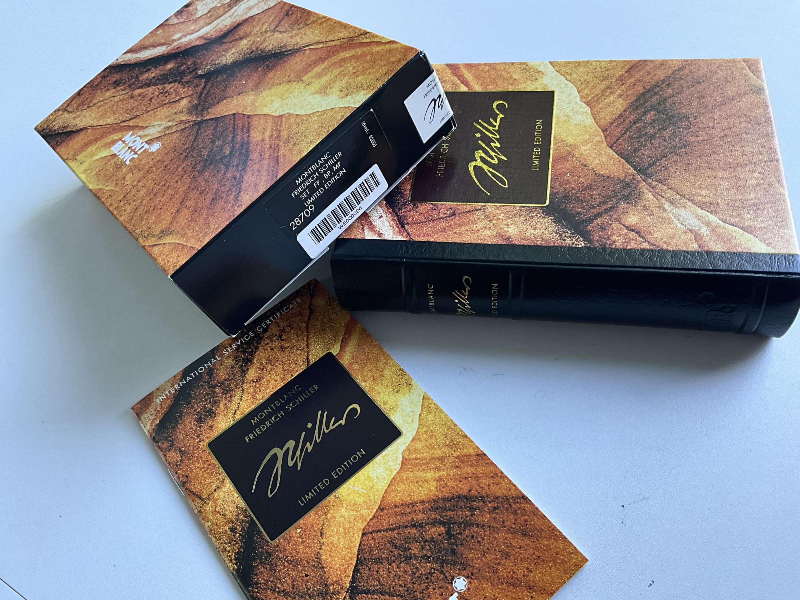 Montblanc writers limited edition Friedrich Schiller writing pen set - Image 9