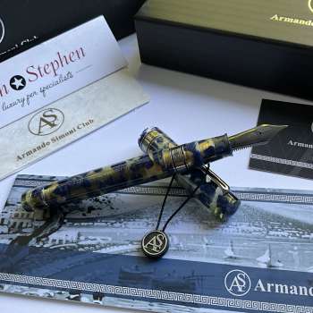 Armando Simoni Club ASC Oversized Extra Blue Lucens Limited Edition fountain pen