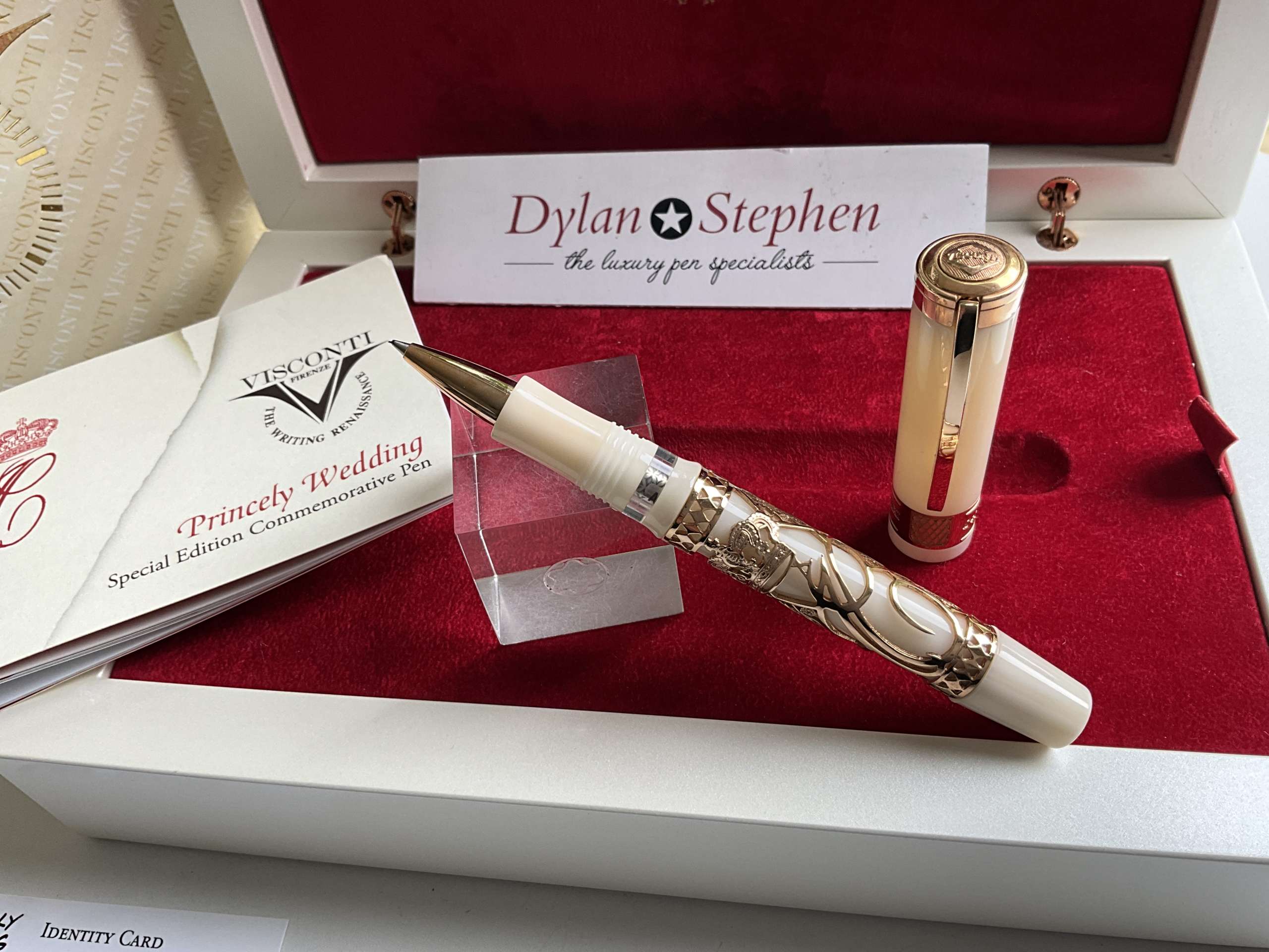 Visconti Princely Wedding Limited Edition rollerball pen