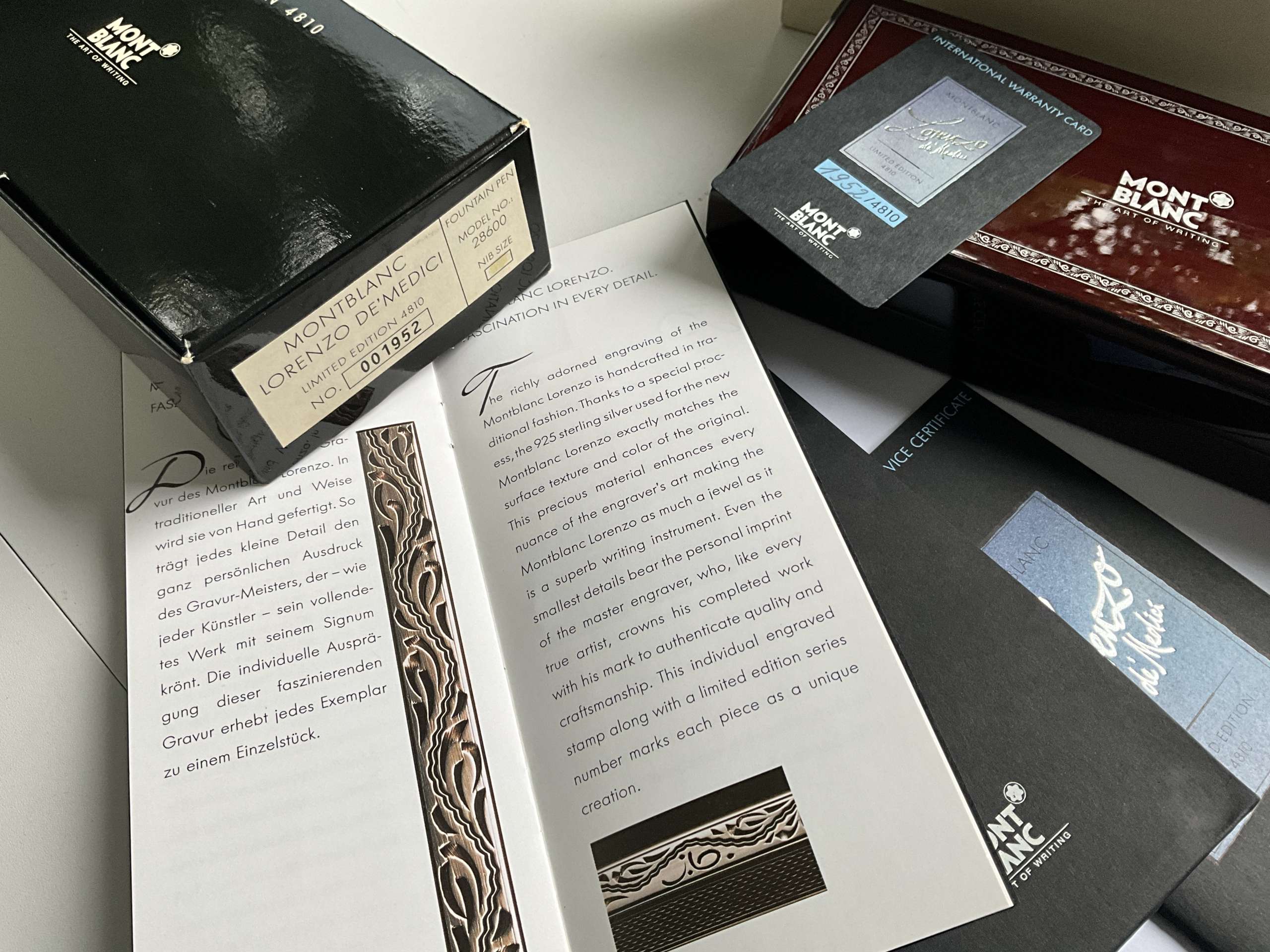Montblanc Patron of the Arts Lorenzo De Medici 4810 limited edition fountain pen - Image 10