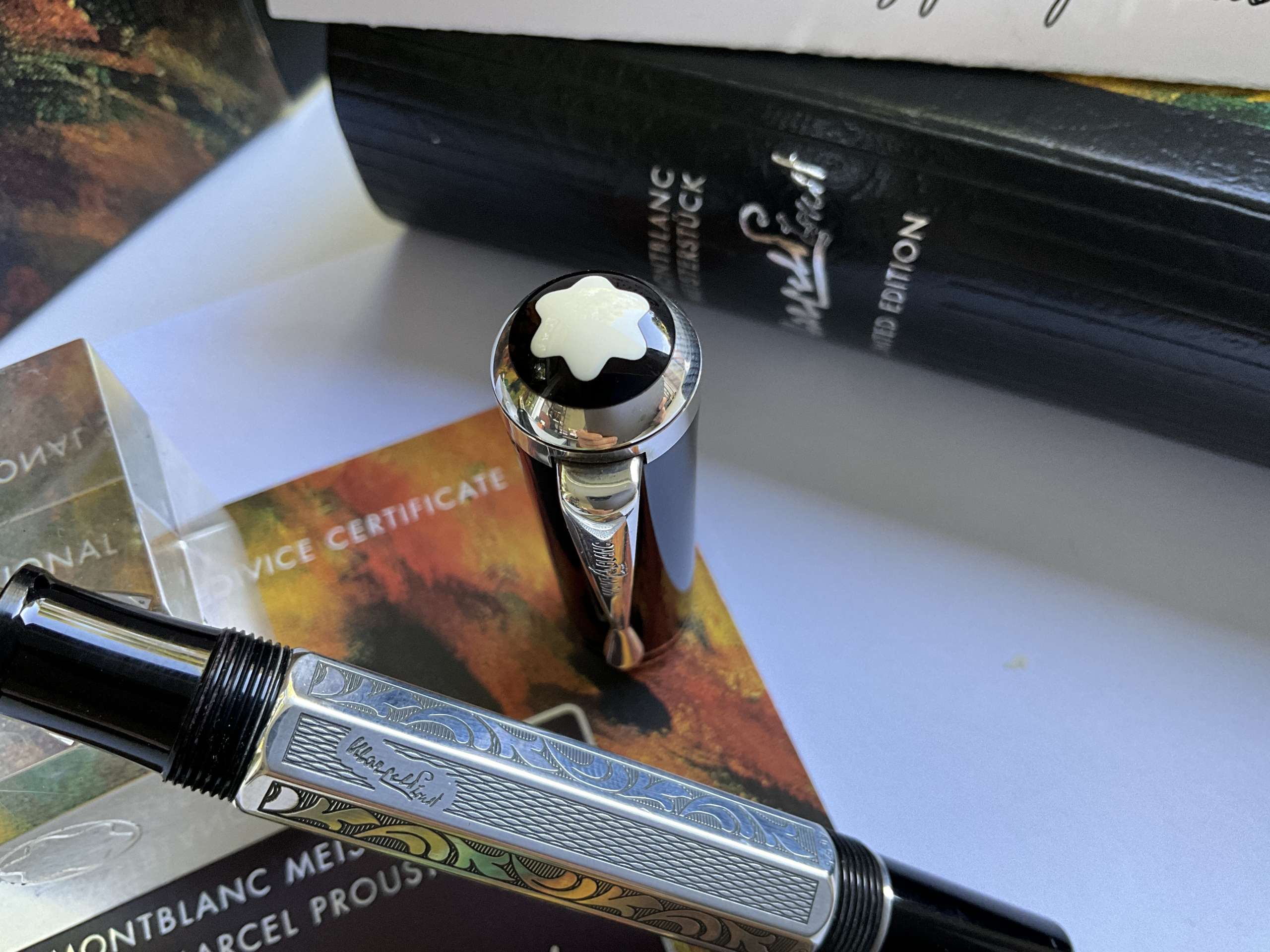 Montblanc writers limited edition Marcel Proust fountain pen - Image 3