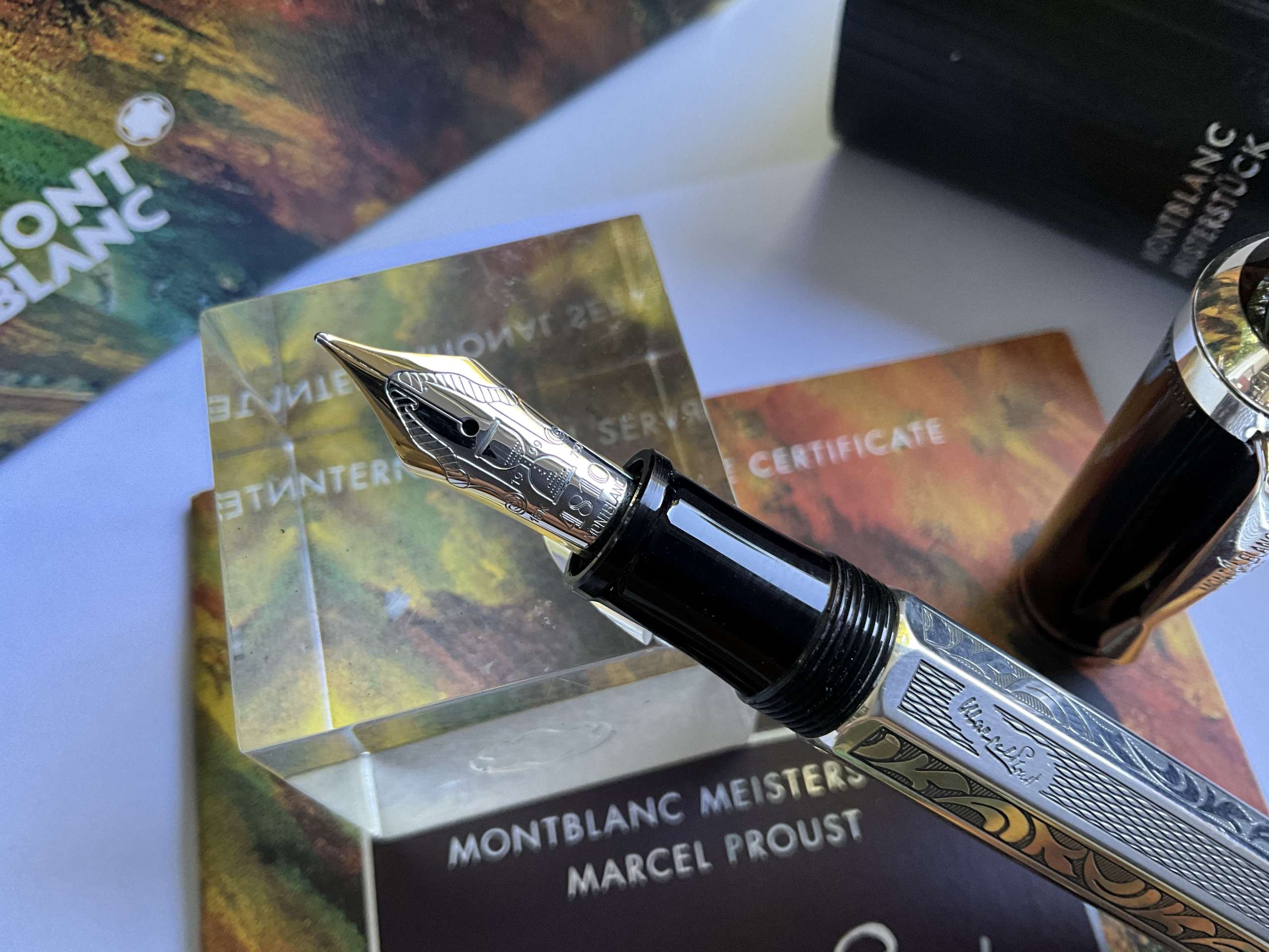 Montblanc writers limited edition Marcel Proust fountain pen - Image 2