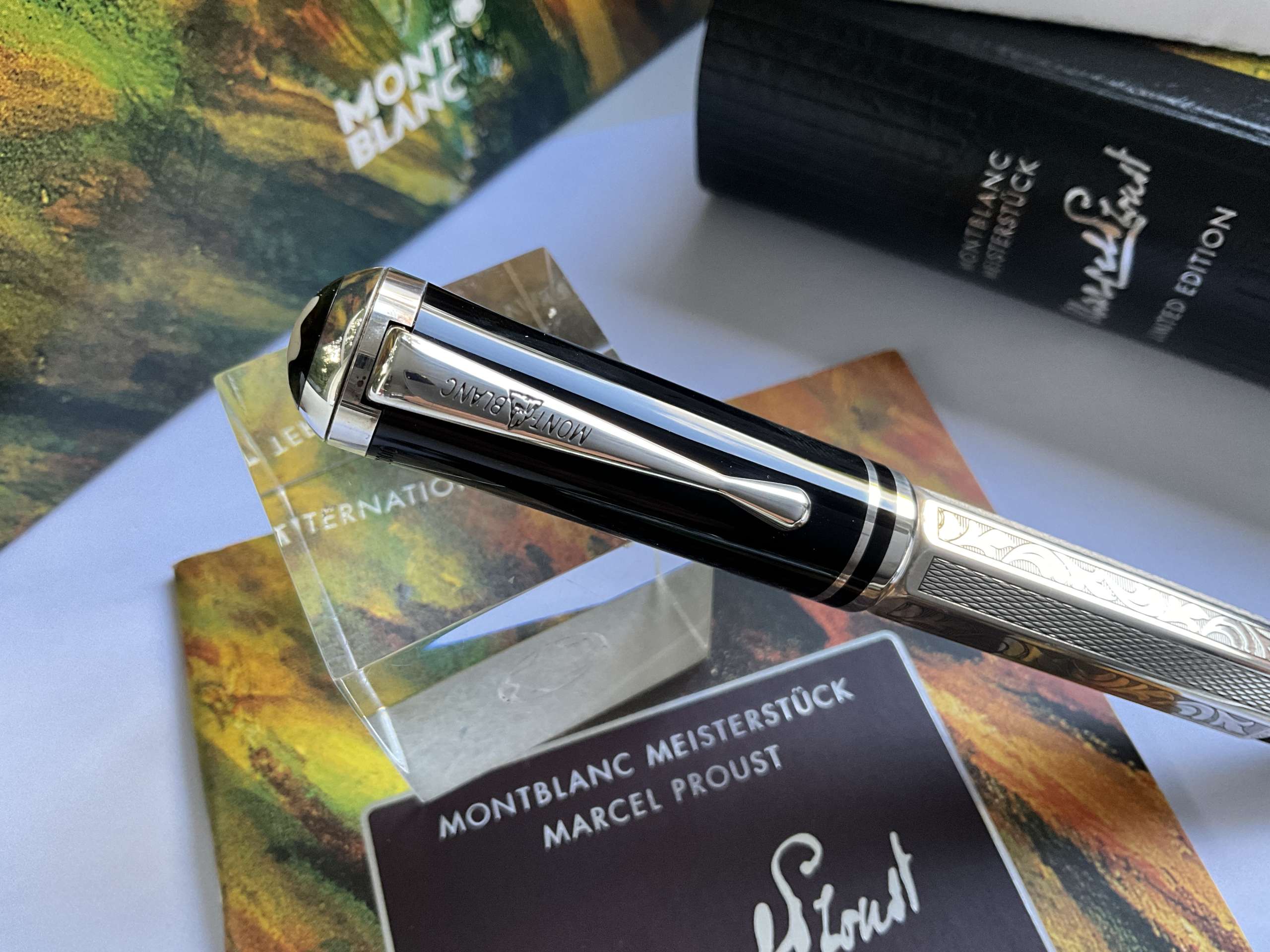 Montblanc writers limited edition Marcel Proust writing pen set - Image 4