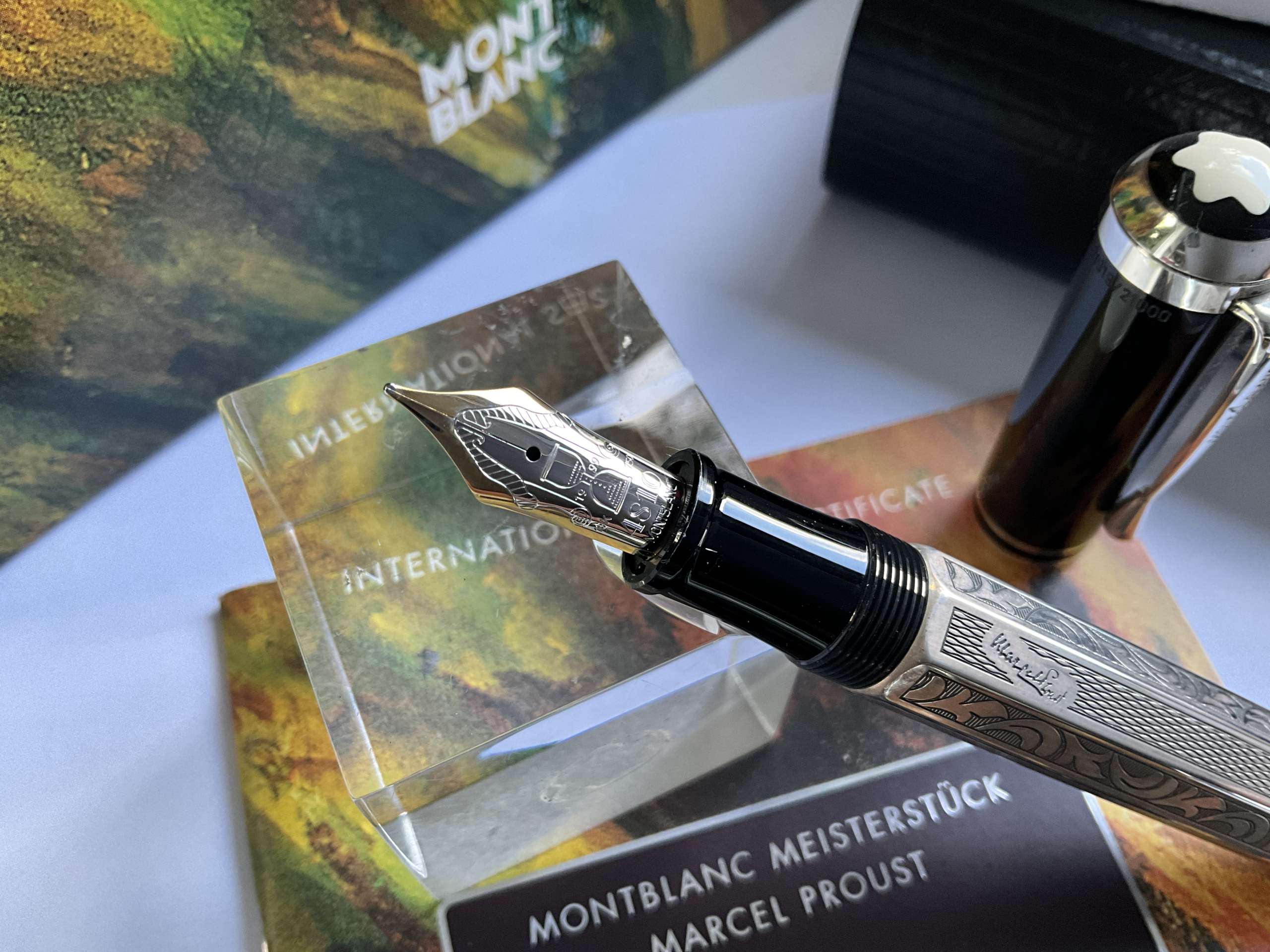 Montblanc writers limited edition Marcel Proust writing pen set - Image 2