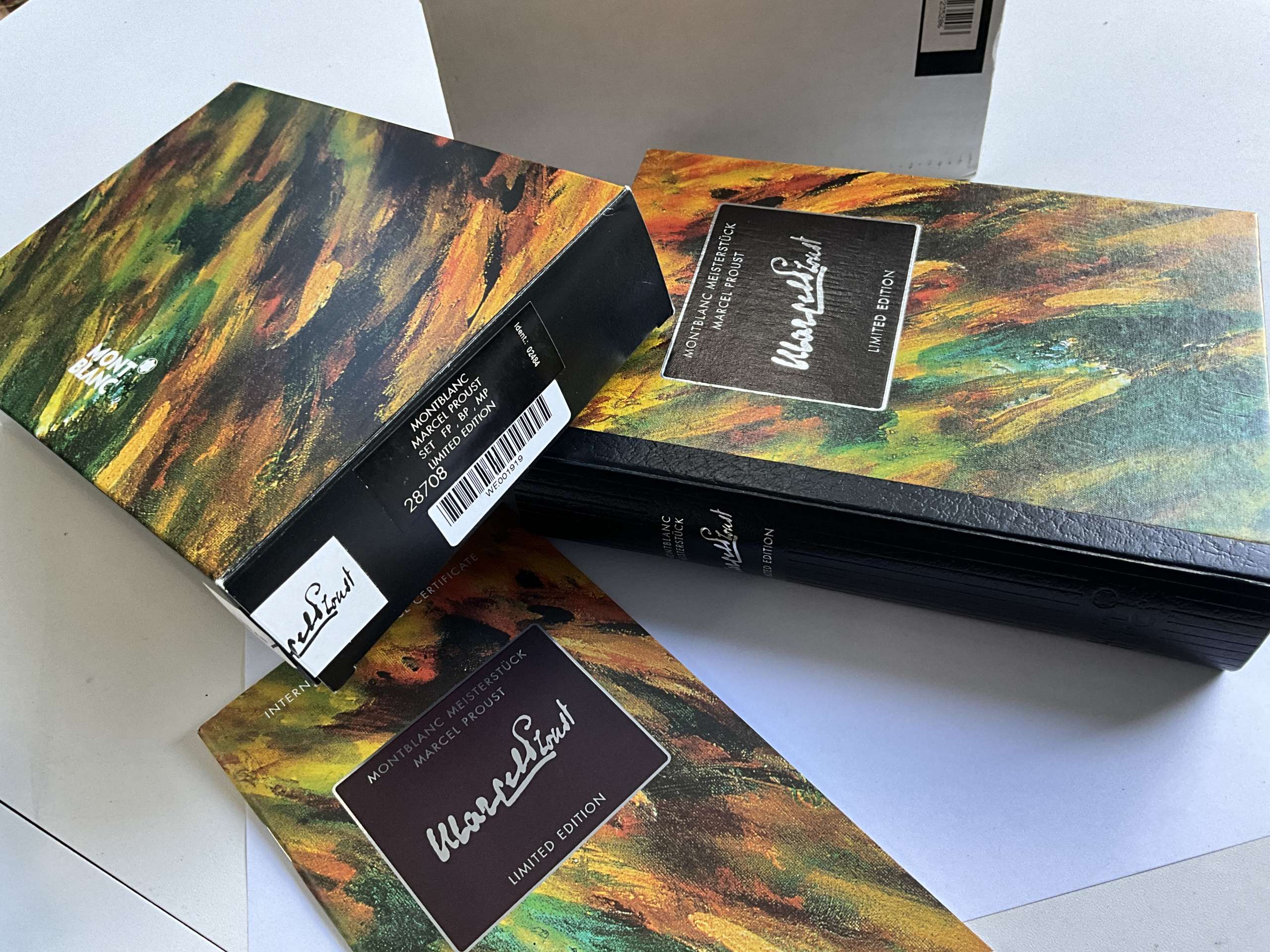 Montblanc writers limited edition Marcel Proust writing pen set - Image 10