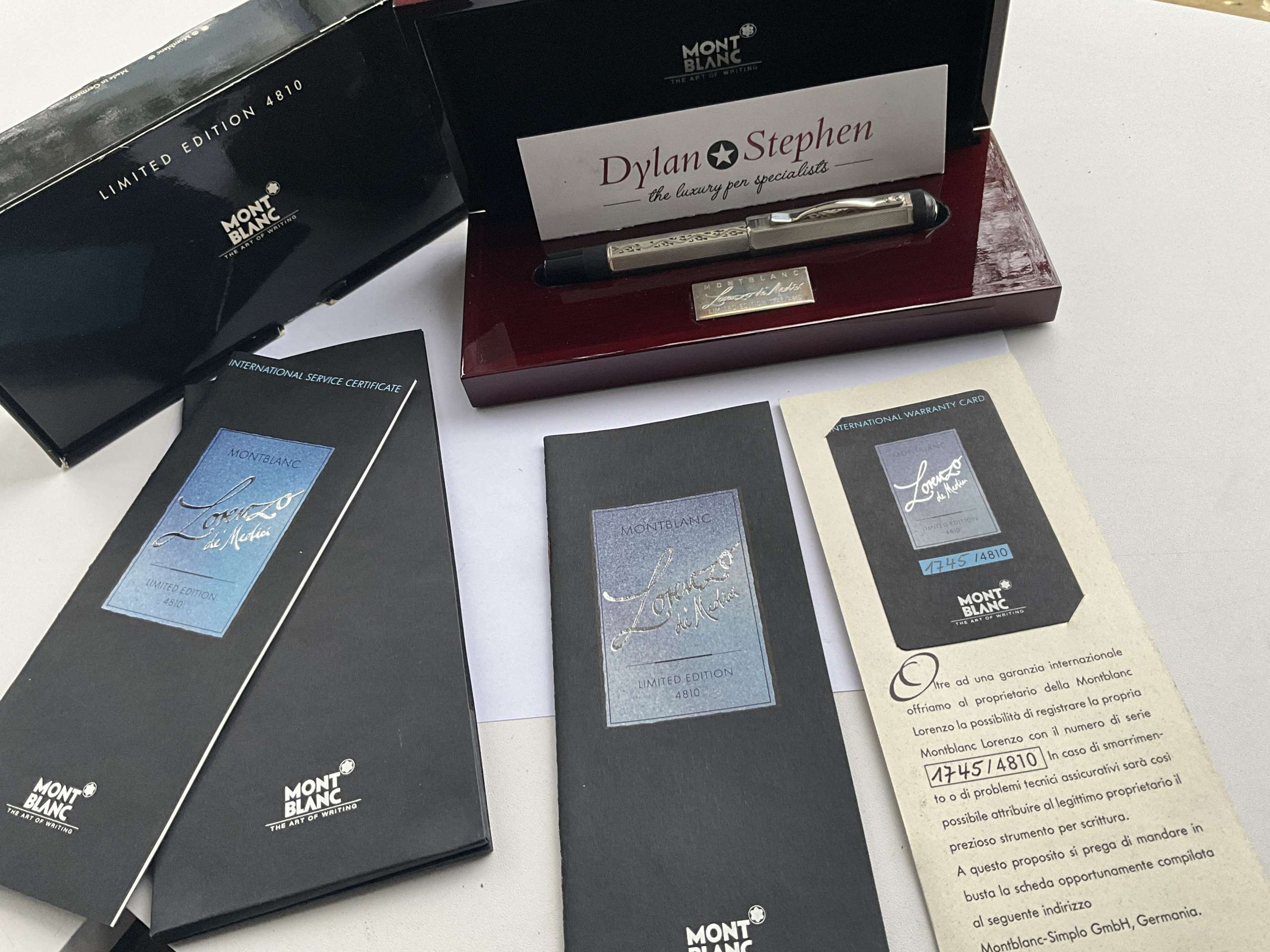 Montblanc Patron of the Arts Lorenzo De Medici 4810 limited edition fountain pen - Image 8