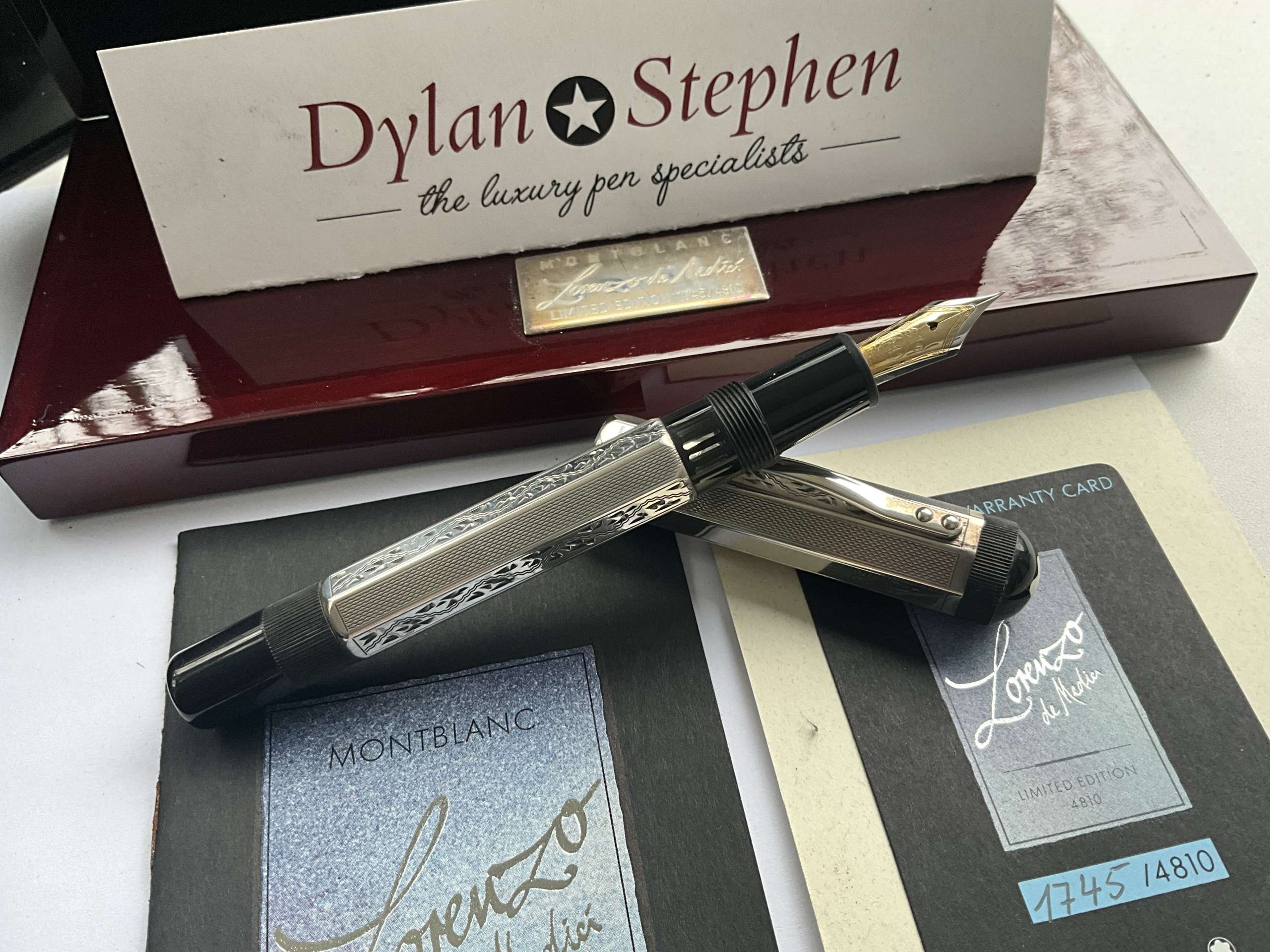 Montblanc Patron of the Arts Lorenzo De Medici 4810 limited edition fountain pen
