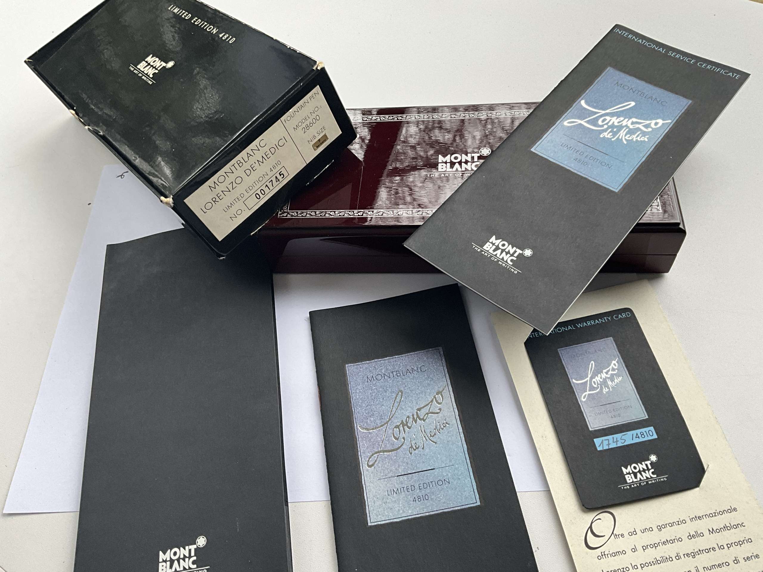 Montblanc Patron of the Arts Lorenzo De Medici 4810 limited edition fountain pen - Image 9