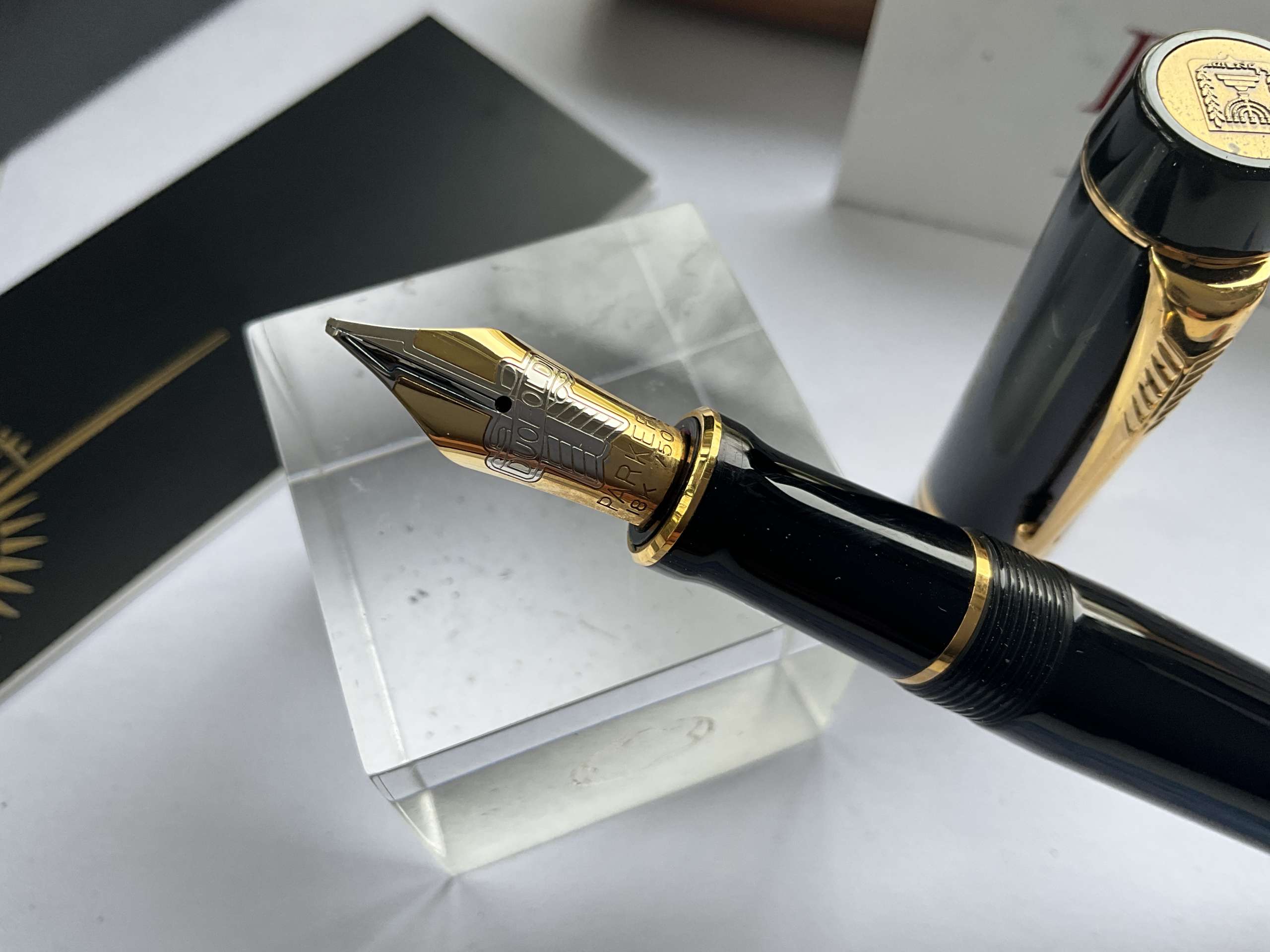 Parker Duofold Centennial Israel 50th Anniversary Limited Edition fountain pen - Image 2