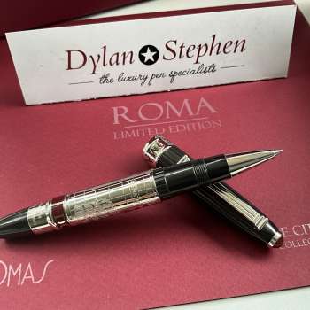 Omas Great City of Rome Limited Edition rollerball pen