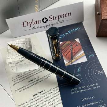 Omas 100 Anni di Radio Marconi Limited Edition rollerball pen