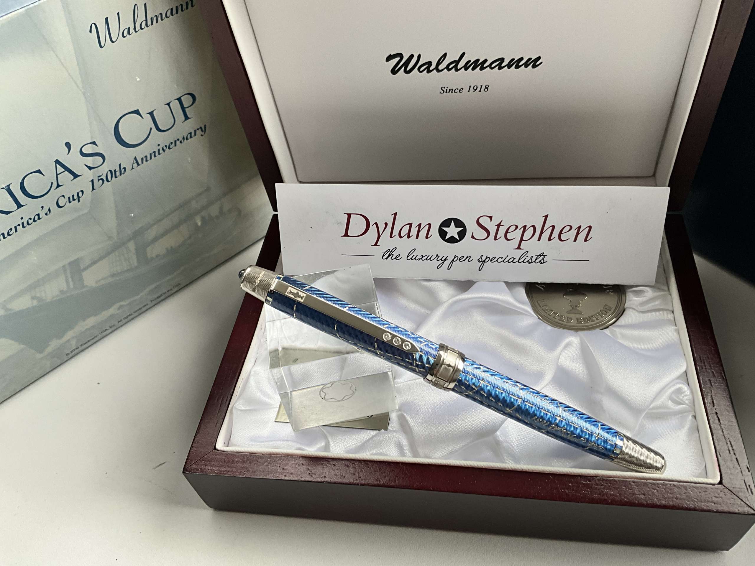 Waldmann America's Cup 150th Anniversary Limited Edition rollerball pen - Image 5