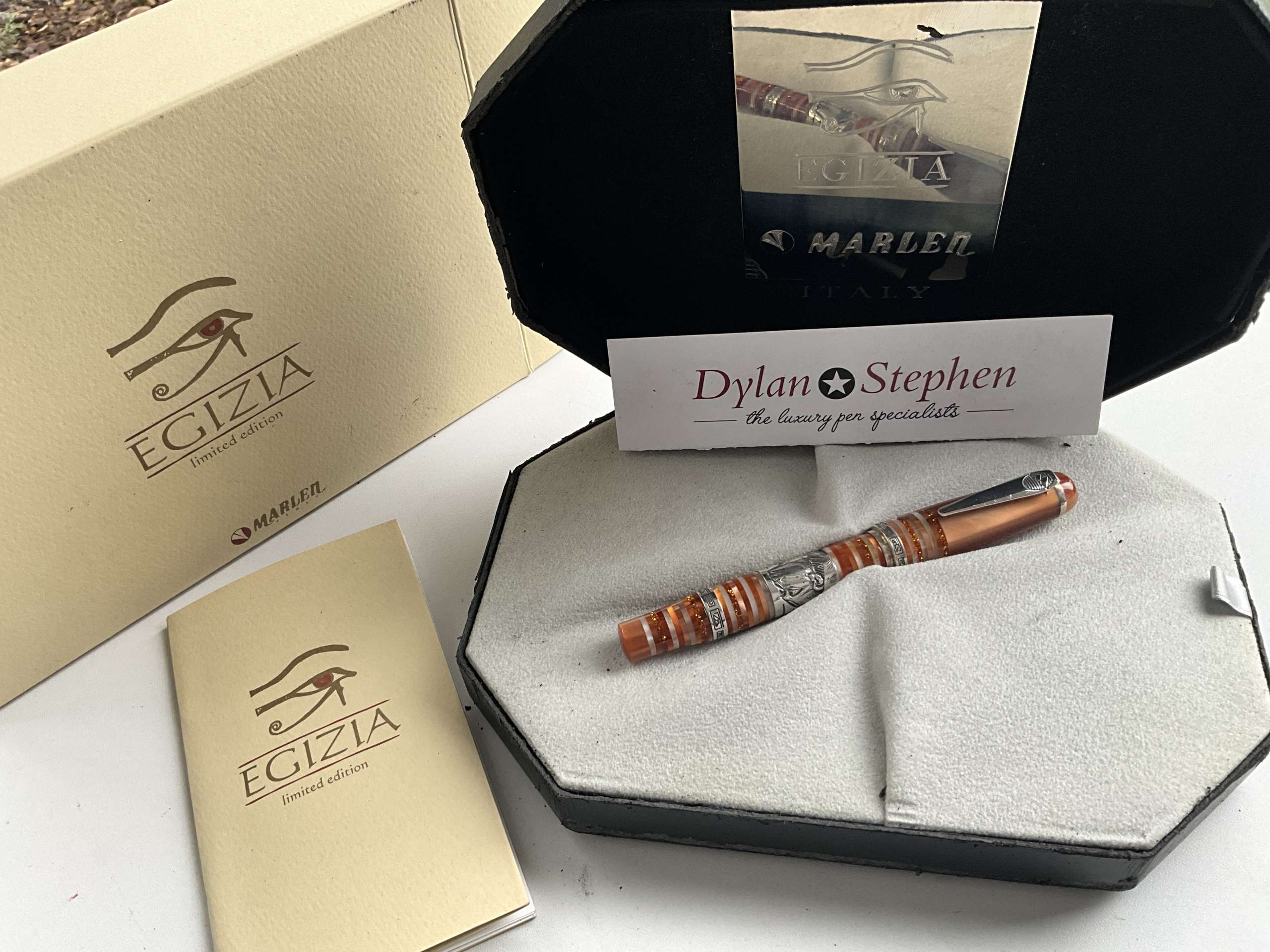Marlen Egizia Limited Edition rollerball pen – Dylan Stephen, Used