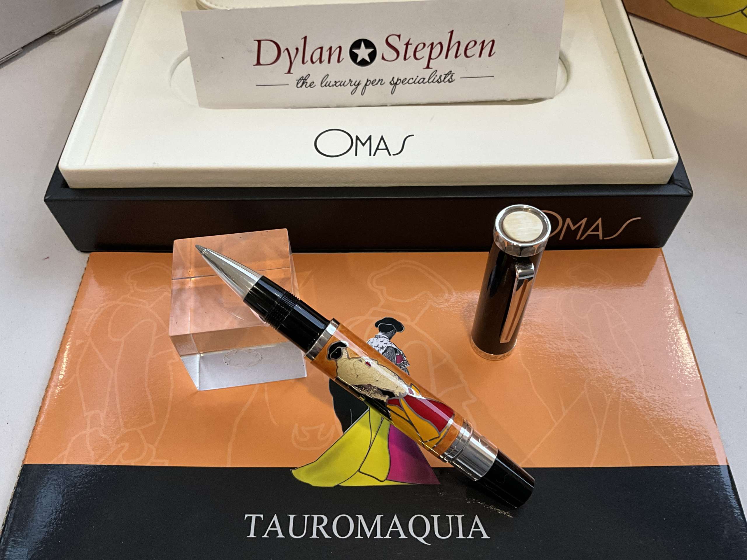 Omas Tauromaquia Limited Edition rollerball pen