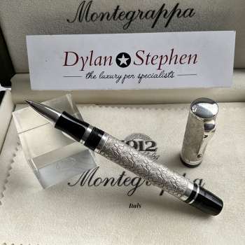 Montegrappa Cosmopolitan Batik Sterling Silver Limited Edition rollerball pen