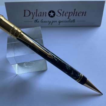 Parker Duofold Green Marbled mechanical pencil