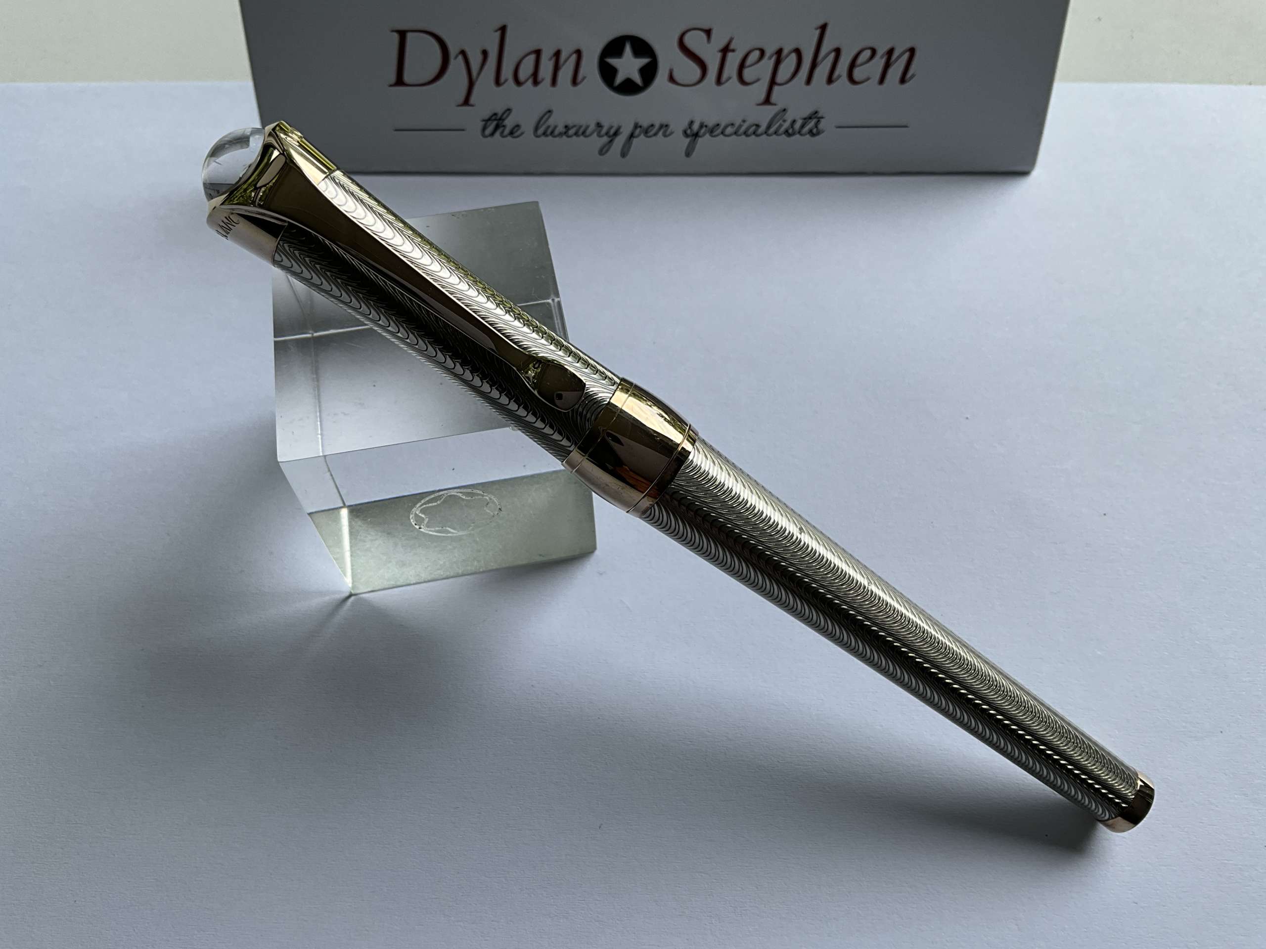 Montblanc Etoile Eternelle Sterling Silver Diamond rollerball pen - Image 8