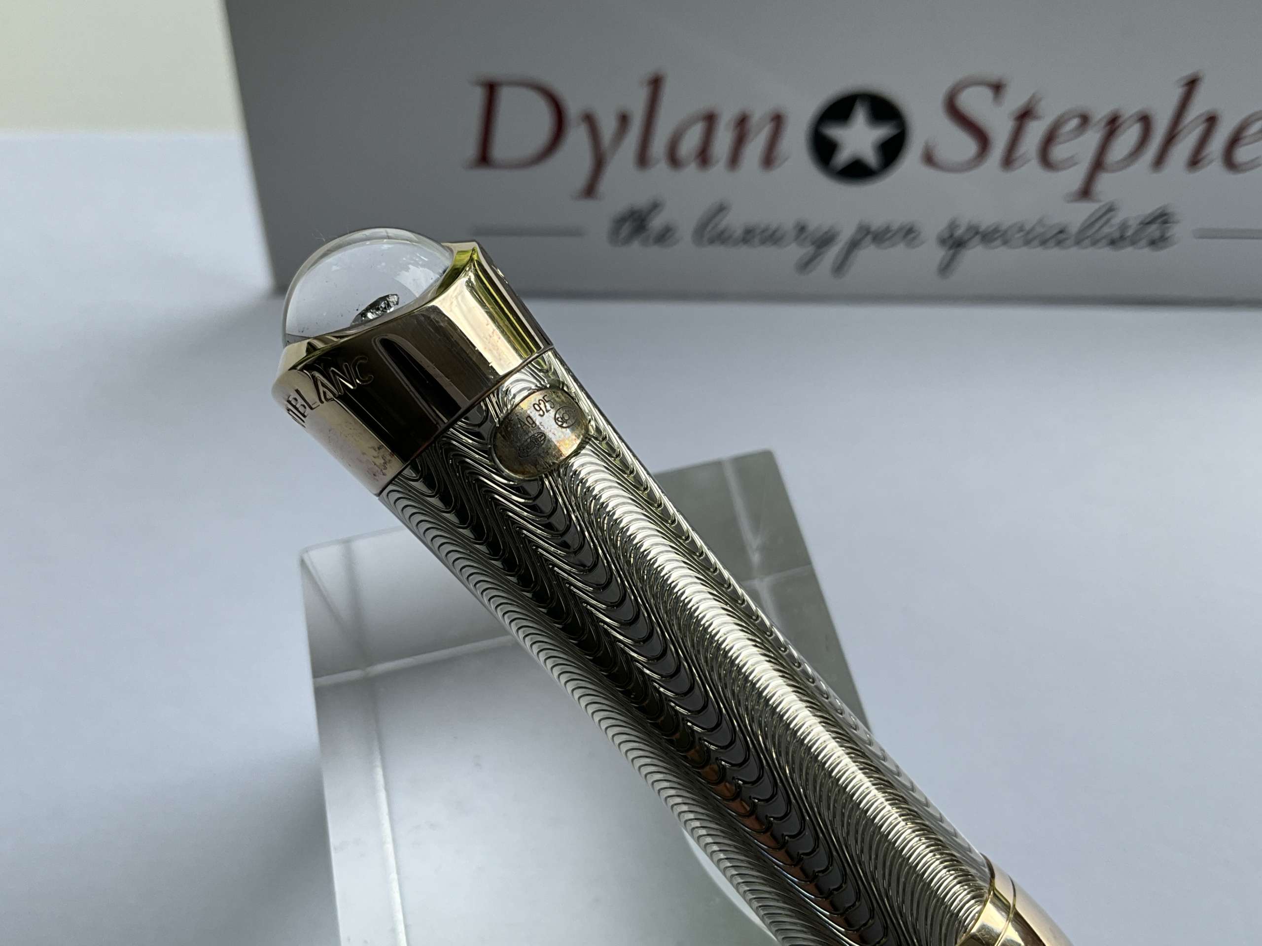 Montblanc Etoile Eternelle Sterling Silver Diamond rollerball pen - Image 5