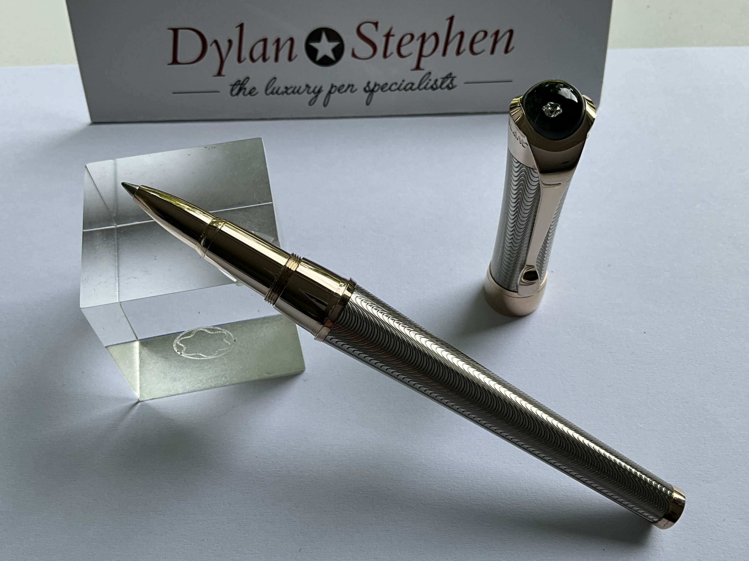 Montblanc Etoile Eternelle Sterling Silver Diamond rollerball pen