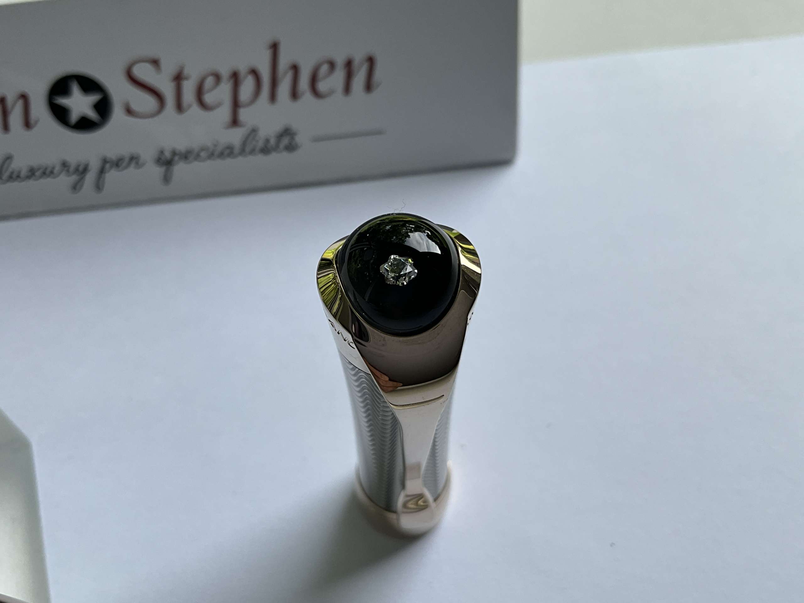 Montblanc Etoile Eternelle Sterling Silver Diamond rollerball pen - Image 2