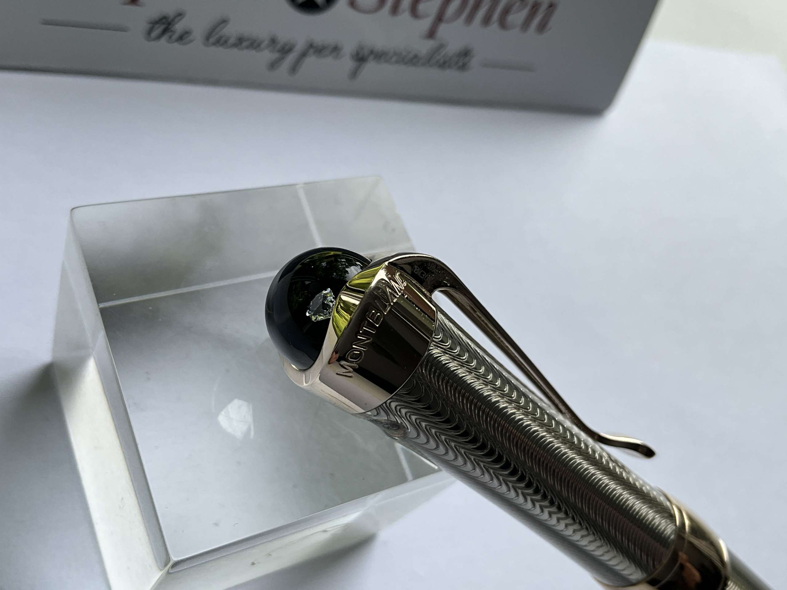 Montblanc Etoile Eternelle Sterling Silver Diamond rollerball pen - Image 3