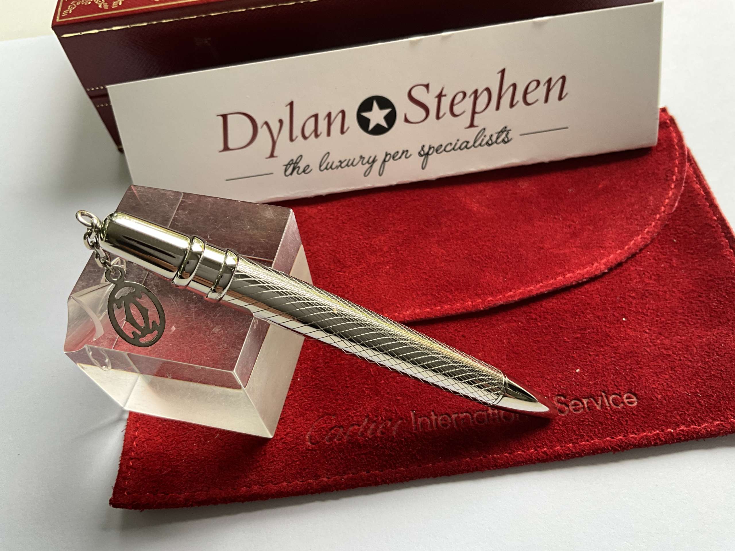 Cartier Small Steel Ladies ballpoint pen - Image 3