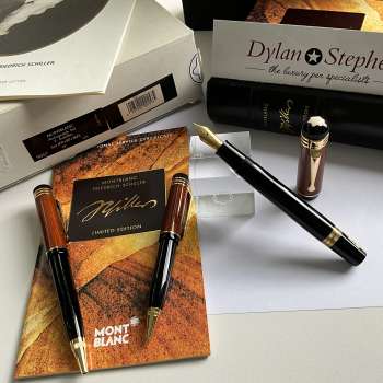 Montblanc writers limited edition Friedrich Schiller writing Autograph pen set