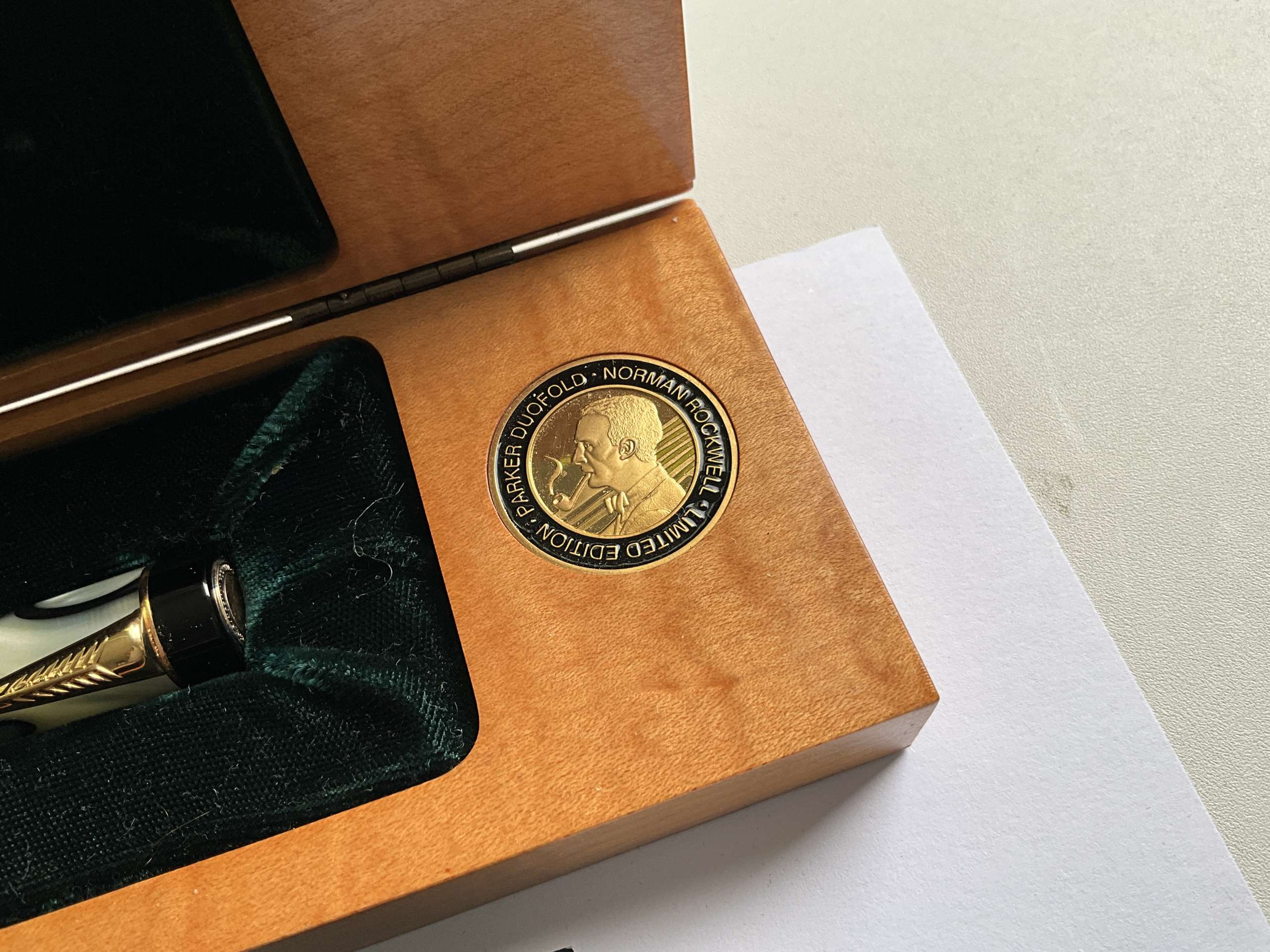 Parker Duofold Centennial Norman Rockwell Limited Edition fountain pen - Image 8