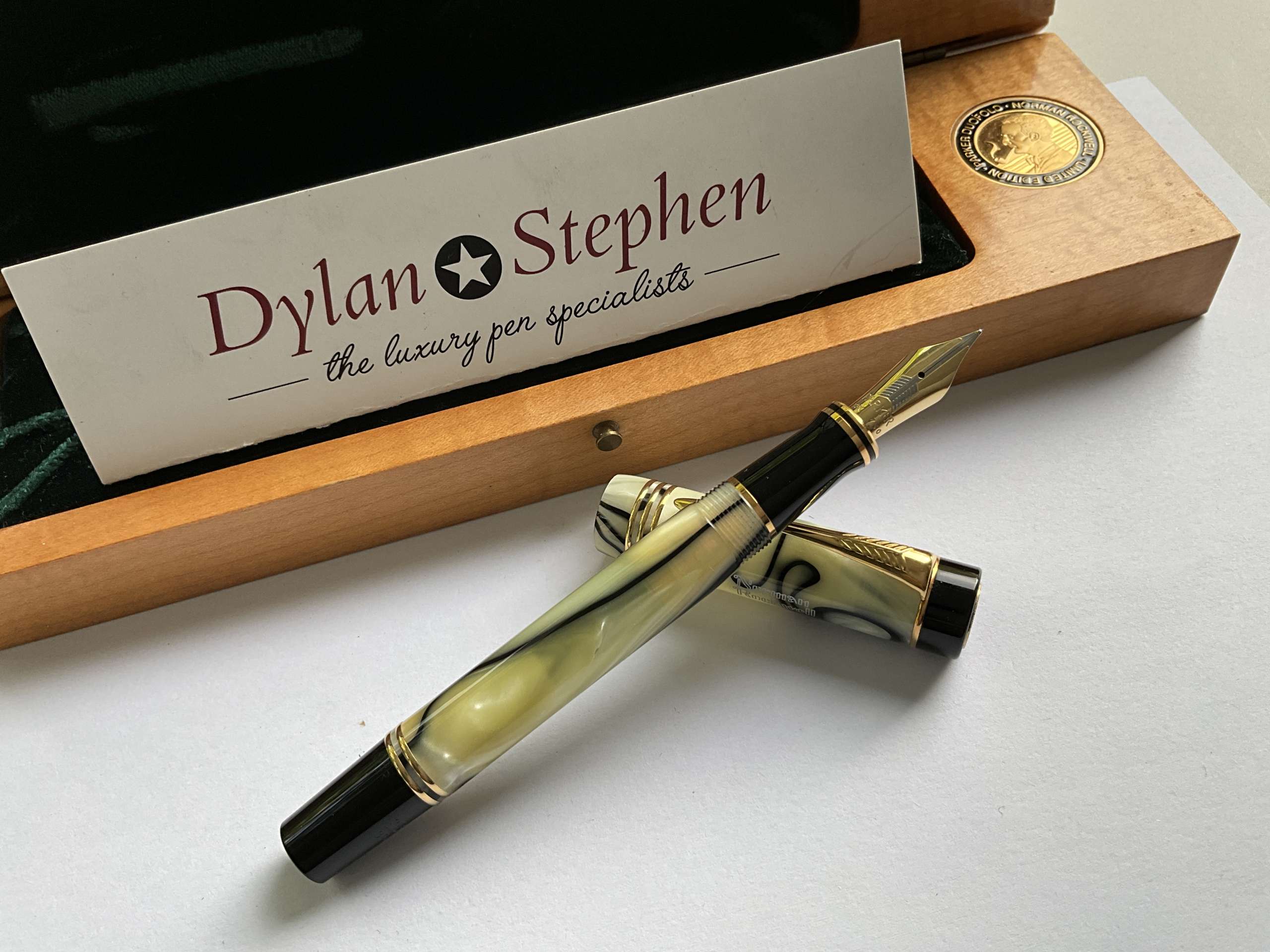 Parker Duofold Centennial Norman Rockwell Limited Edition fountain pen