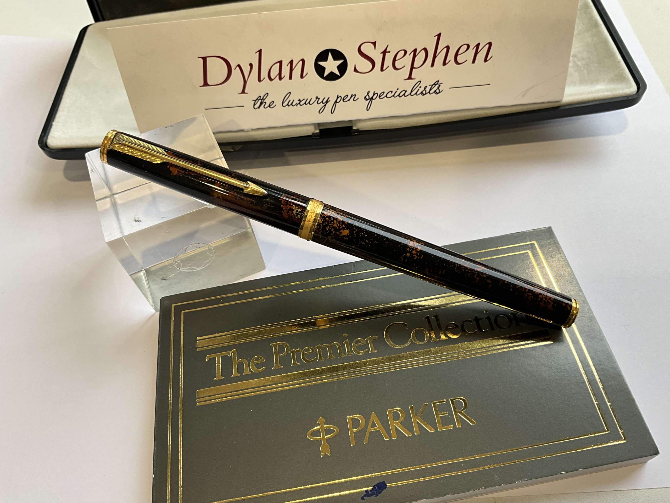 Parker 75 Premier Chinese Brown lacquer fountain pen - Image 5