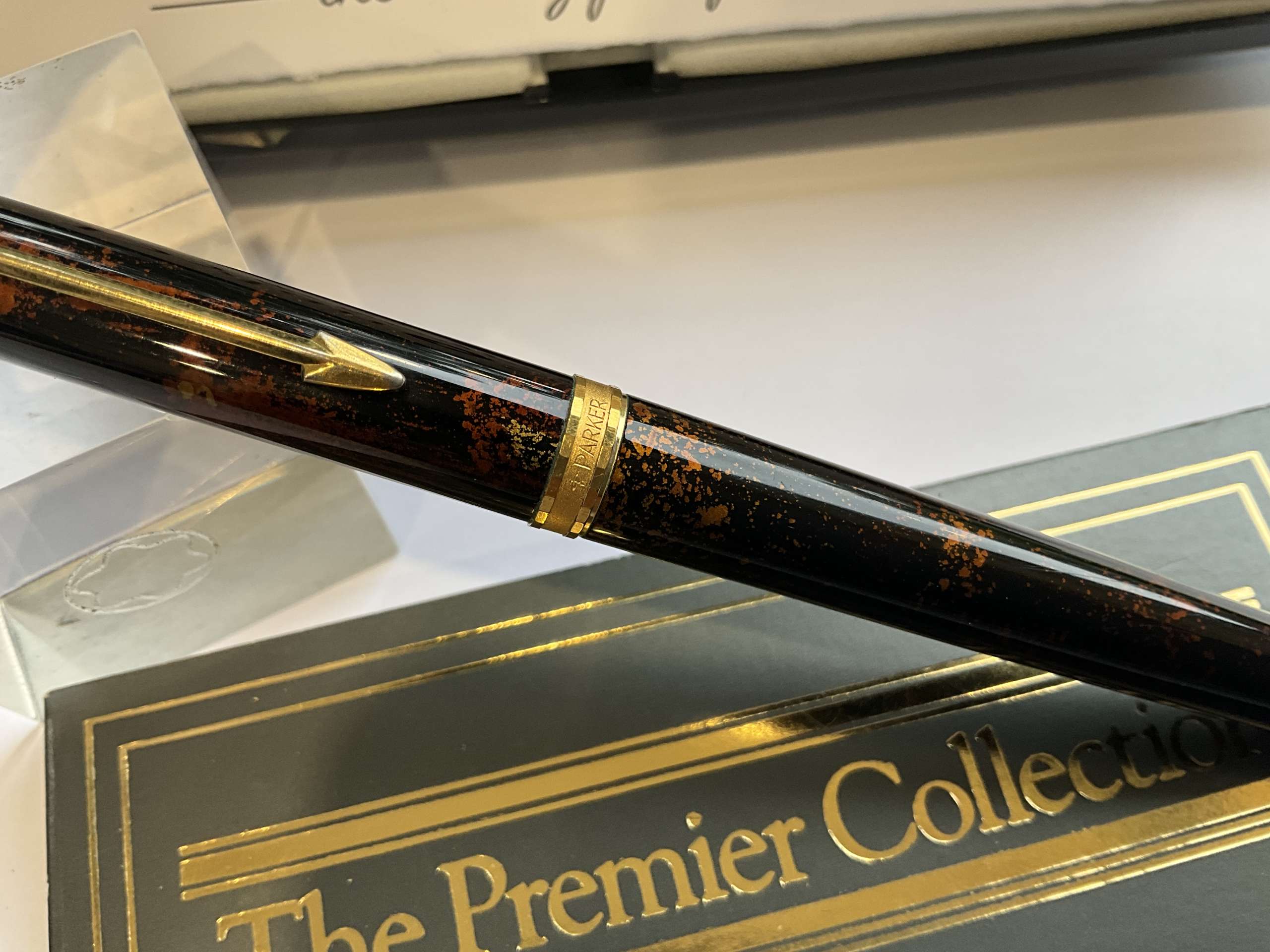 Parker 75 Premier Chinese Brown lacquer fountain pen - Image 3