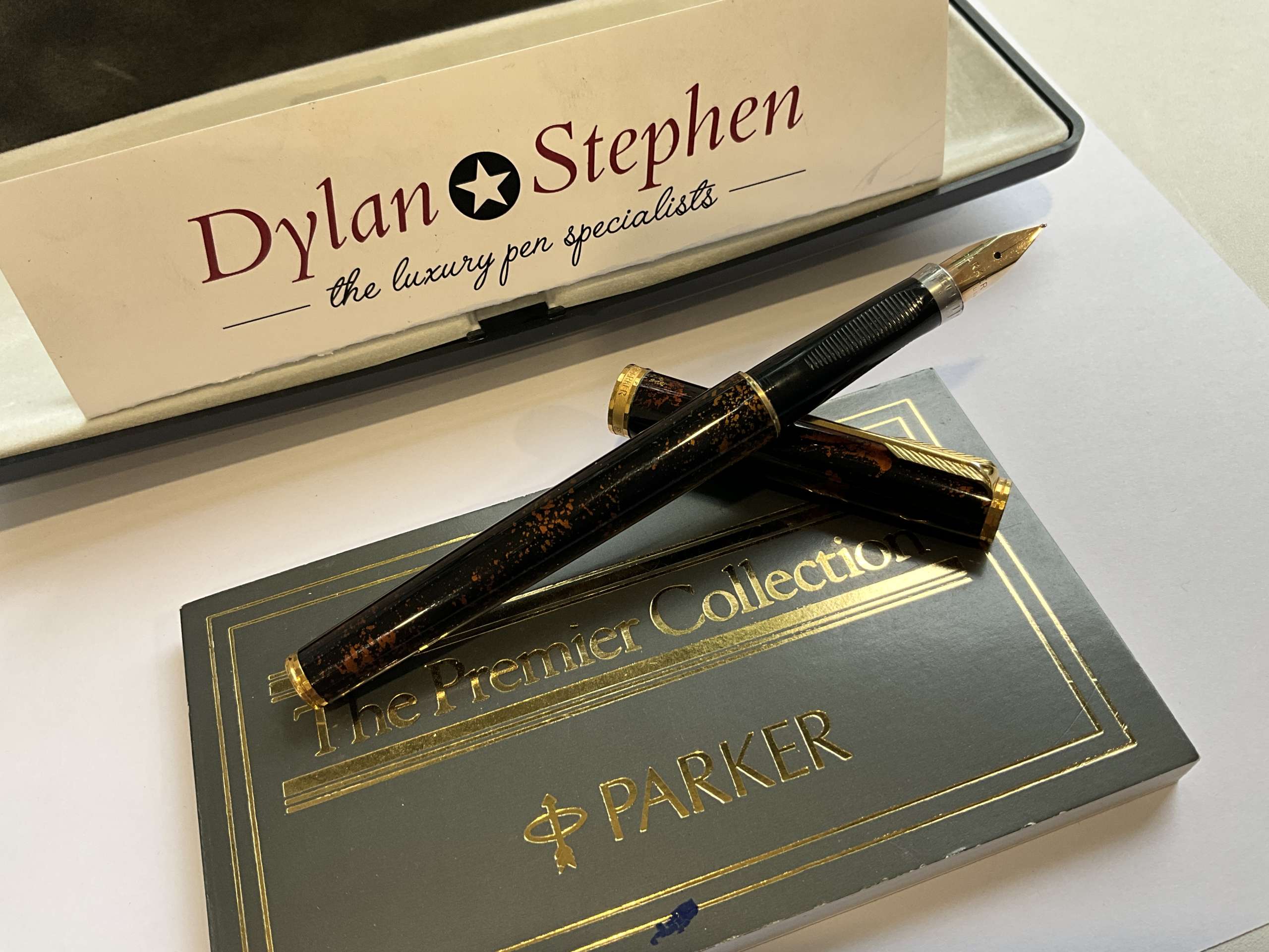 Parker 75 Premier Chinese Brown lacquer fountain pen - Image 4