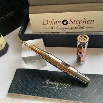 Montegrappa homage to Bassano del Grappa Copper Limited Edition fountain pen