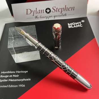 Montblanc Heritage Rouge et Noir Spider Metamorphosis Limited Edition 1906 Fountain Pen