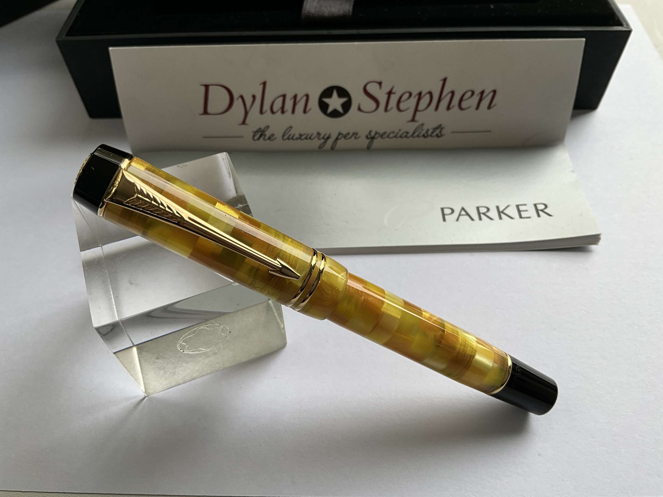 Parker Duofold Demi Citrine fountain pen - Image 5