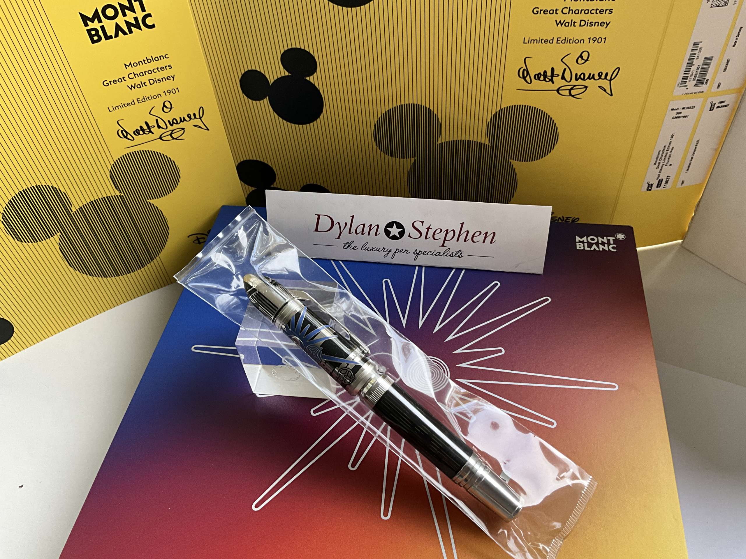 Montblanc Great Characters Walt Disney Limited Edition 1901 fountain pen