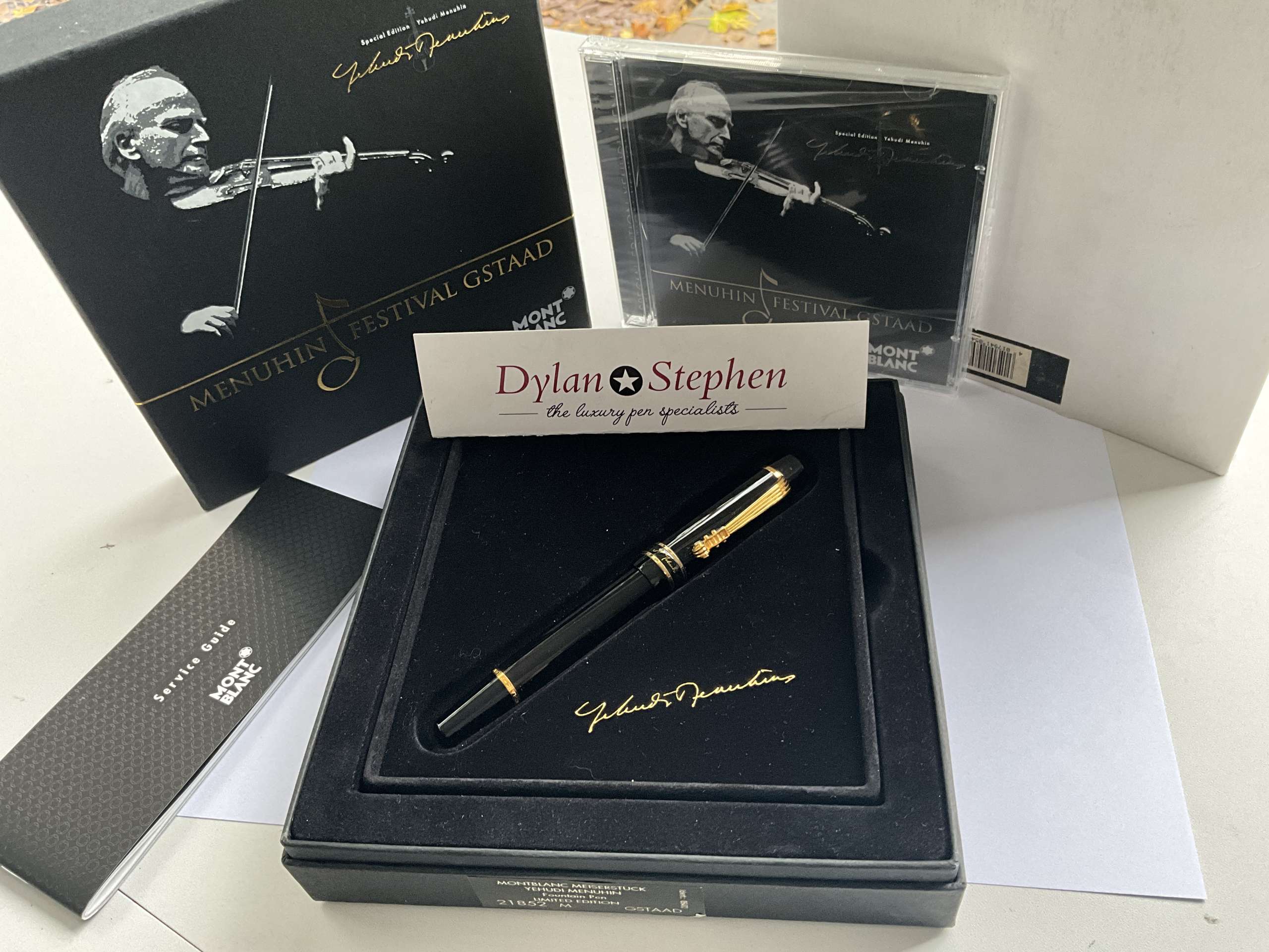 Montblanc Meisterstuck Yehudi Menuhin Donation Special Edition Fountain Pen - Image 8