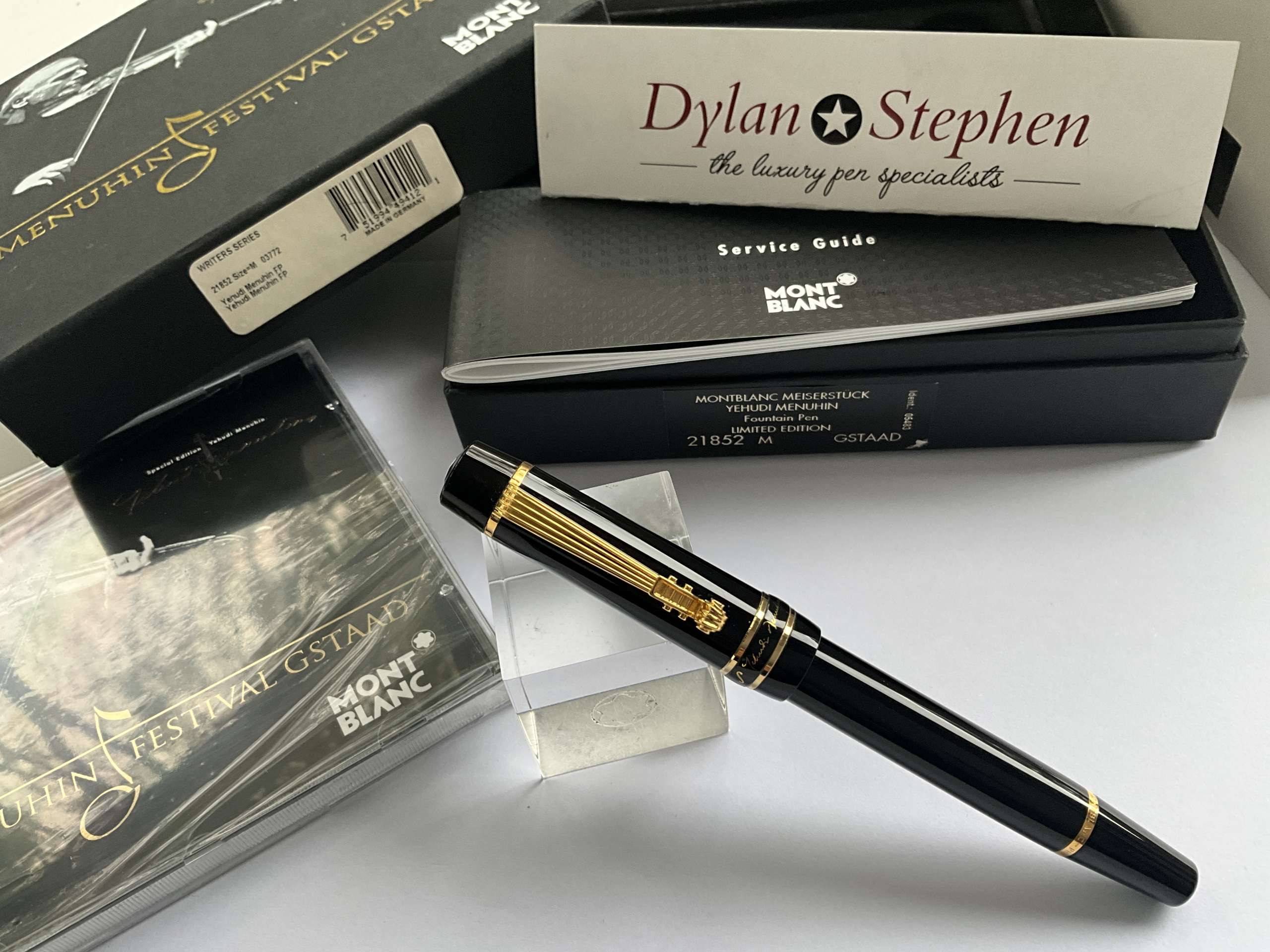 Montblanc Meisterstuck Yehudi Menuhin Donation Special Edition Fountain Pen - Image 7