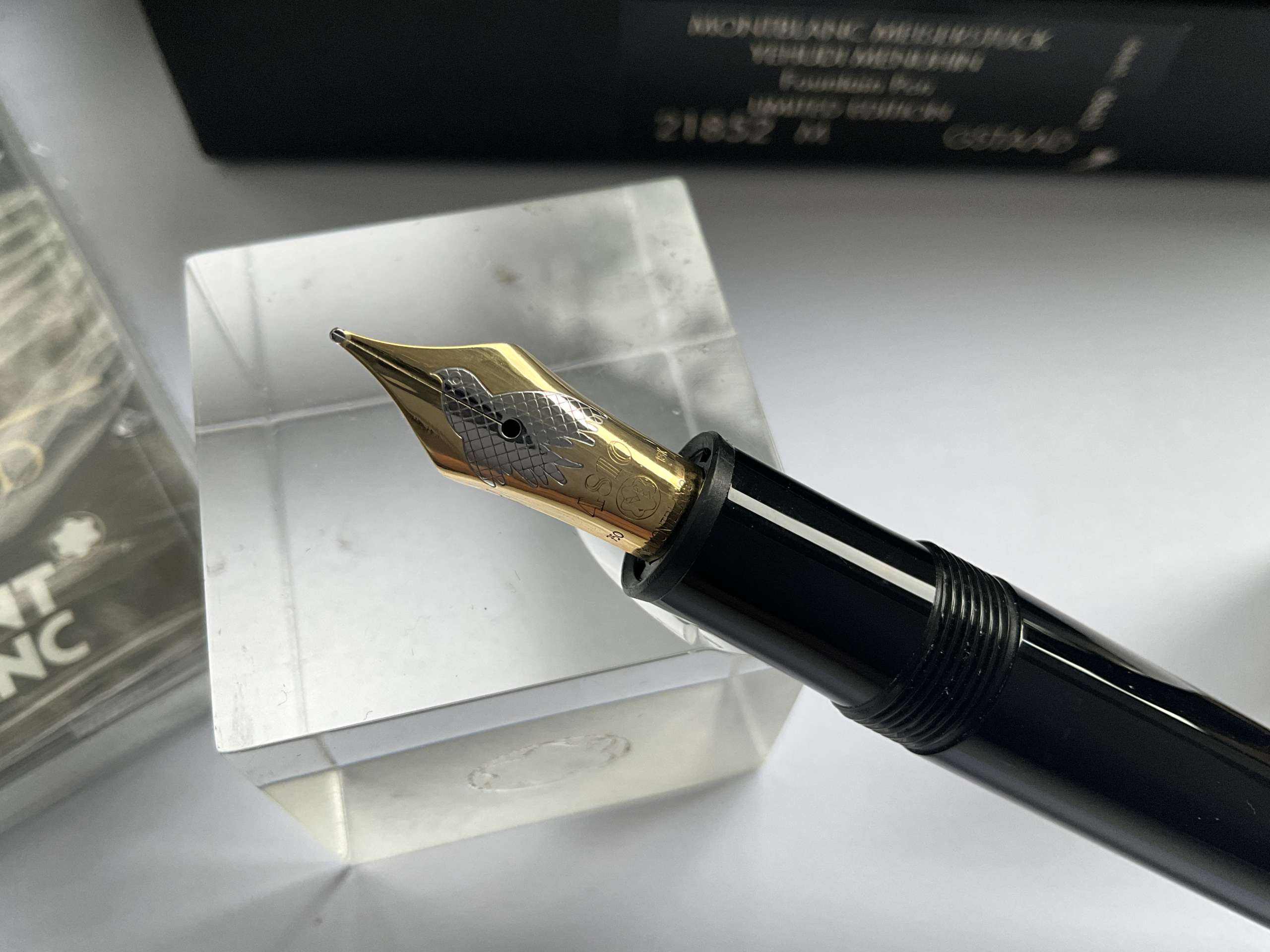 Montblanc Meisterstuck Yehudi Menuhin Donation Special Edition Fountain Pen - Image 2