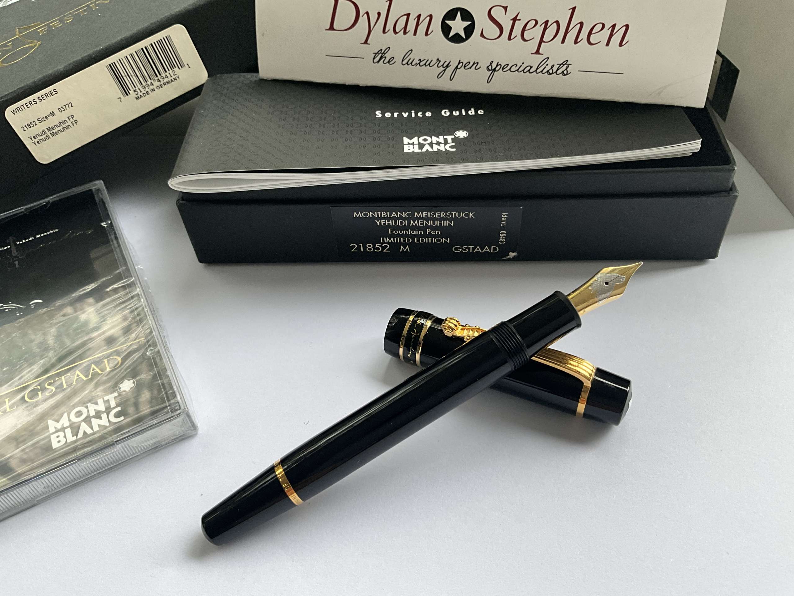 Montblanc Meisterstuck Yehudi Menuhin Donation Special Edition Fountain Pen - Image 6