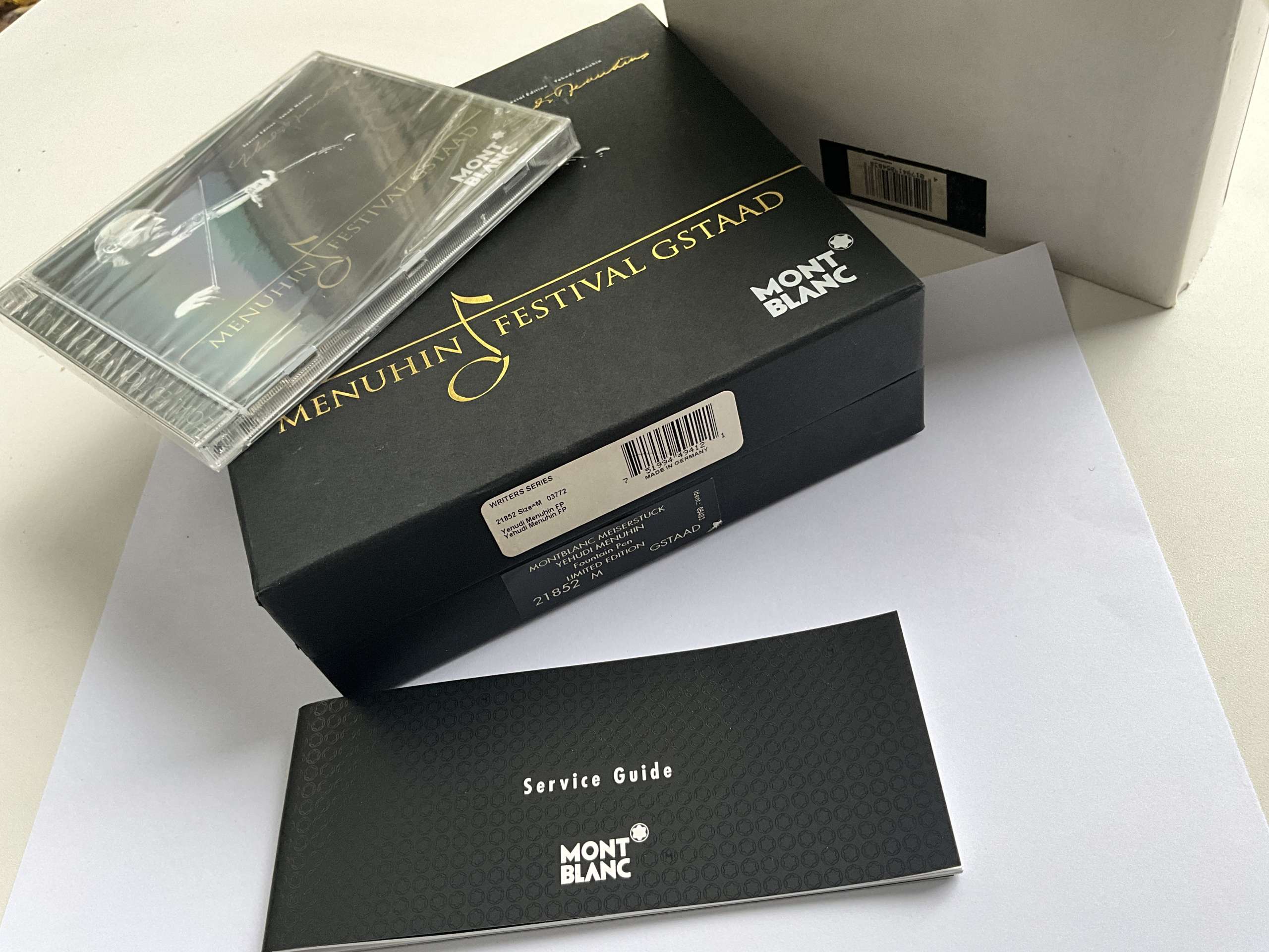 Montblanc Meisterstuck Yehudi Menuhin Donation Special Edition Fountain Pen - Image 9