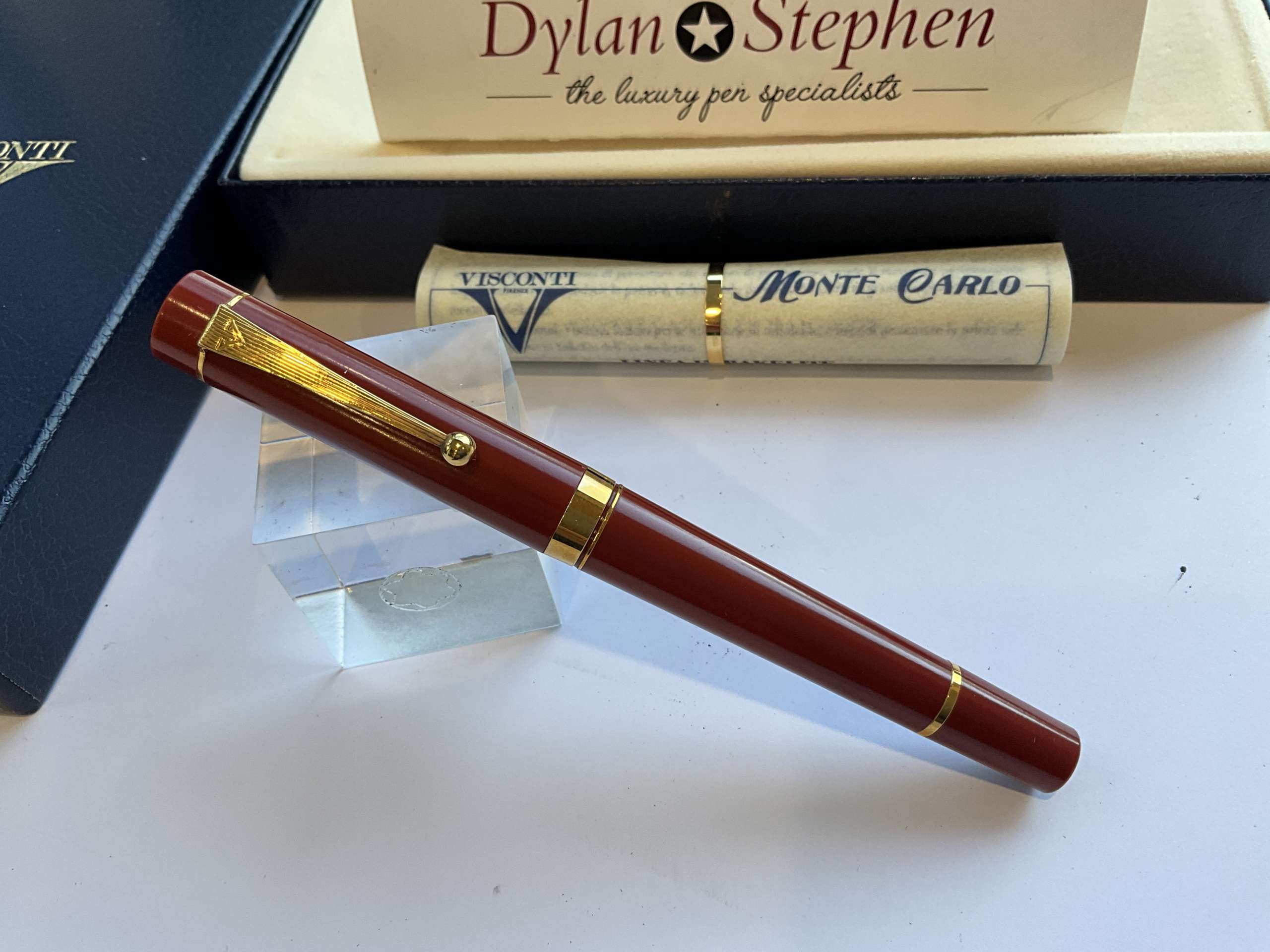 Visconti Monte Carlo Terracotta fountain pen - Image 4