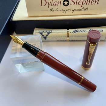 Visconti Monte Carlo Terracotta fountain pen