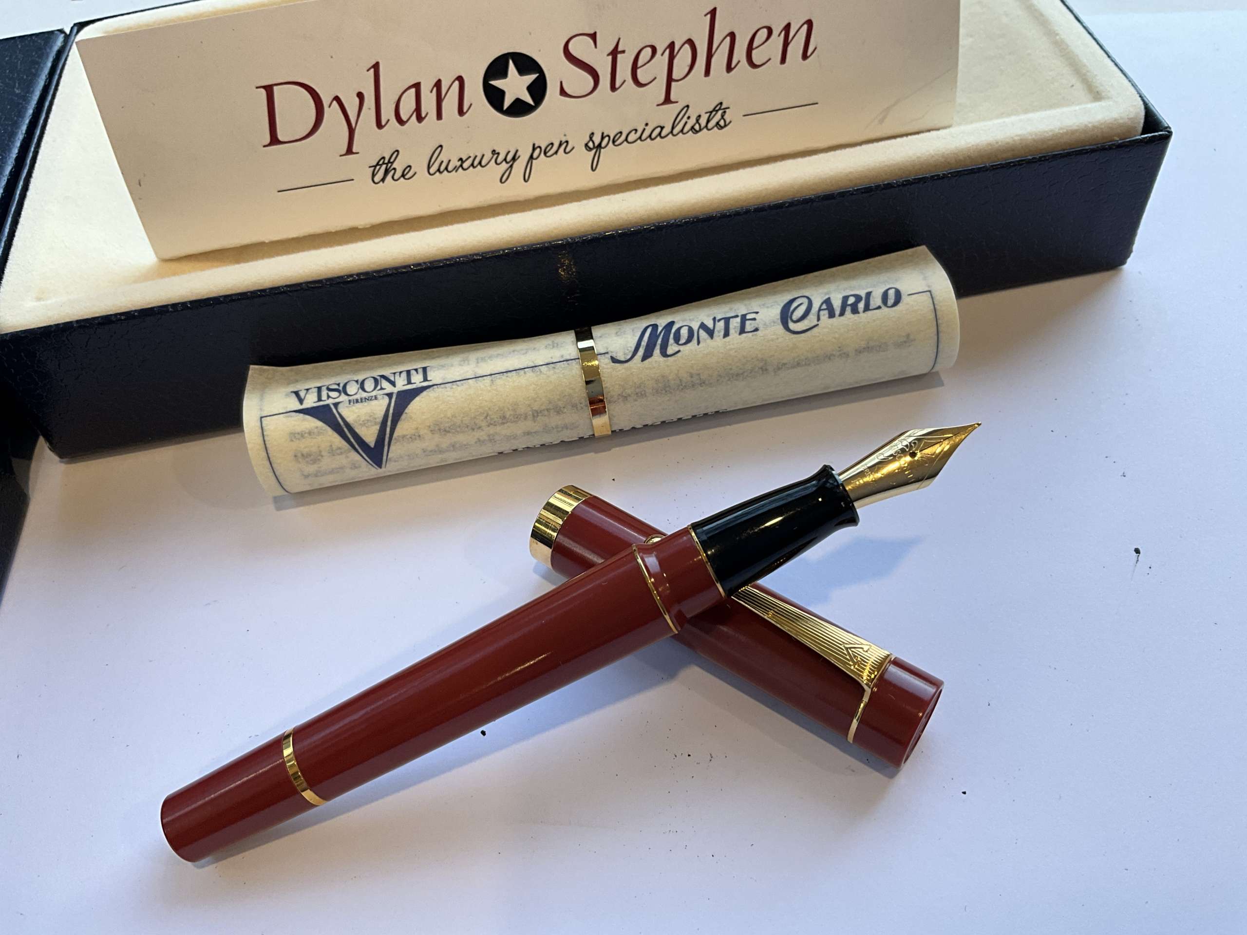 Visconti Monte Carlo Terracotta fountain pen - Image 3