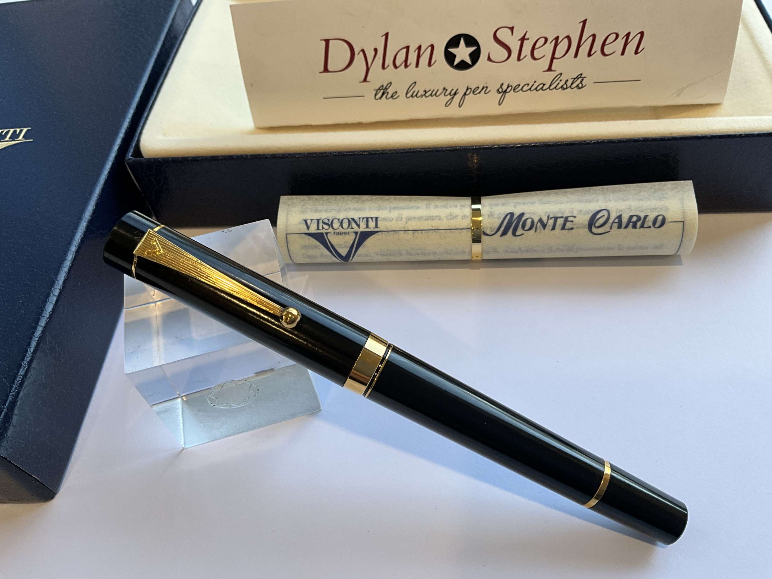 Visconti Monte Carlo Black fountain pen - Image 4